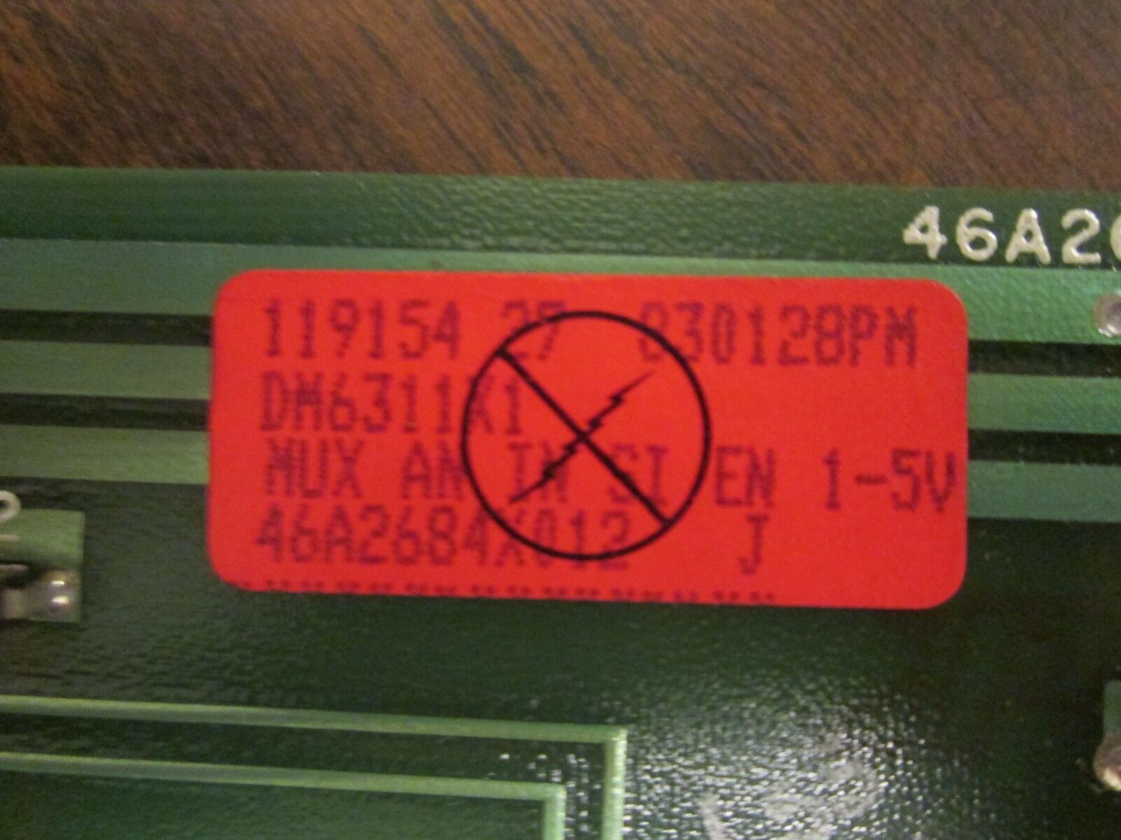 Fisher Rosemount PLC Rack w/ Cards CP6601X1-CA3 Used