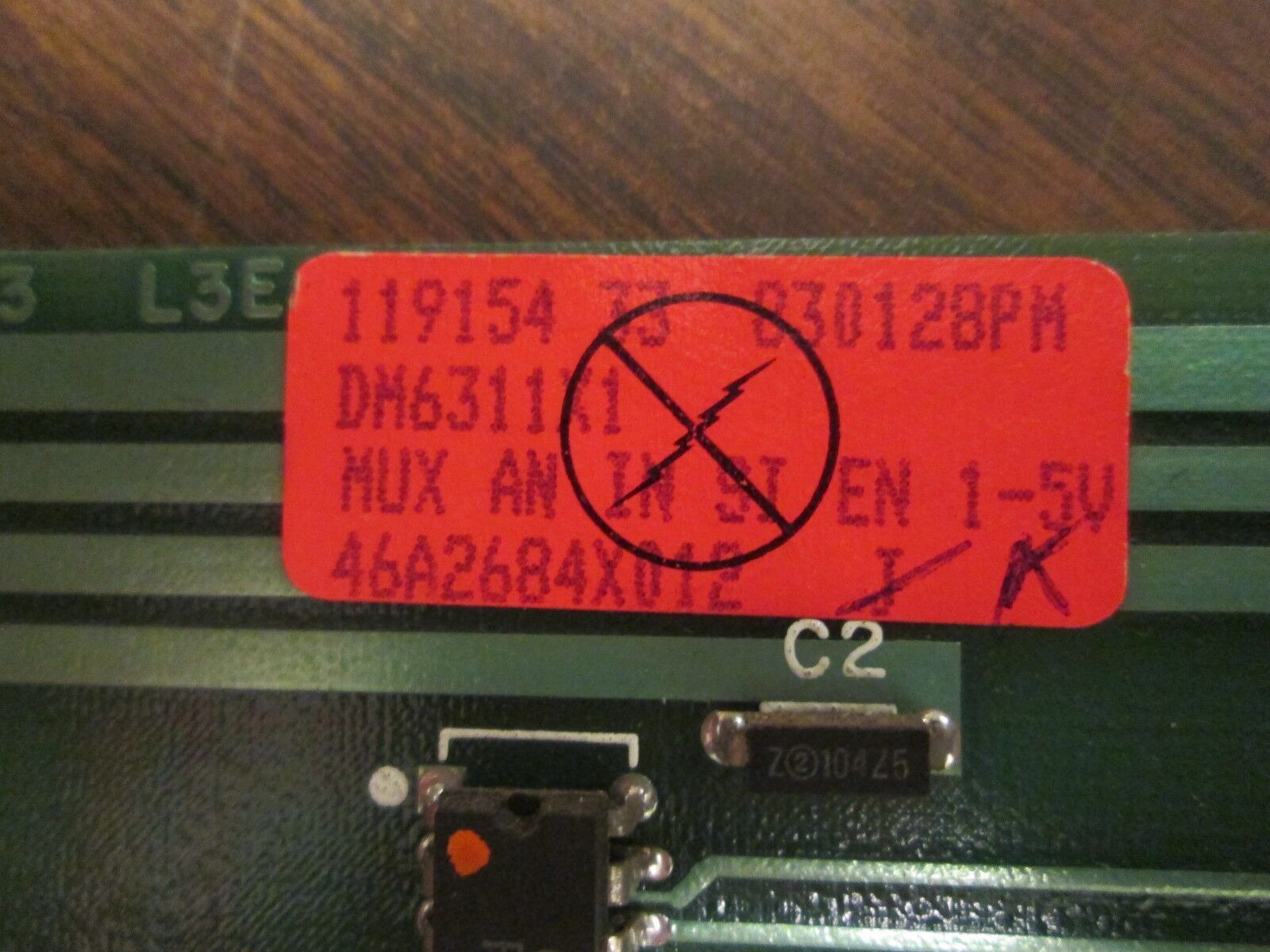 Fisher Rosemount PLC Rack w/ Cards CP6601X1-CA3 Used