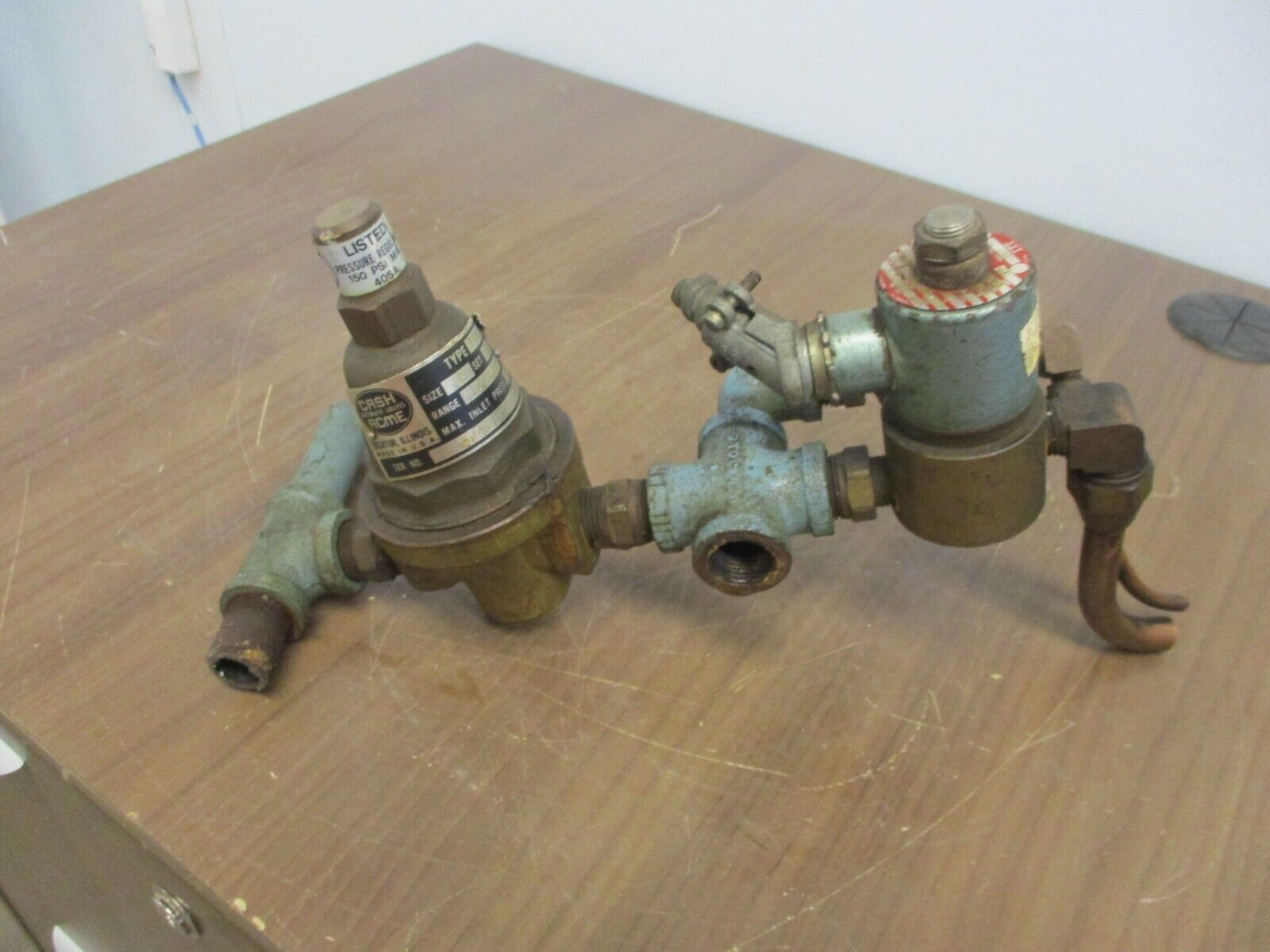 Cash Acme Valve FRM2 150 PSI Max 1/2" Used