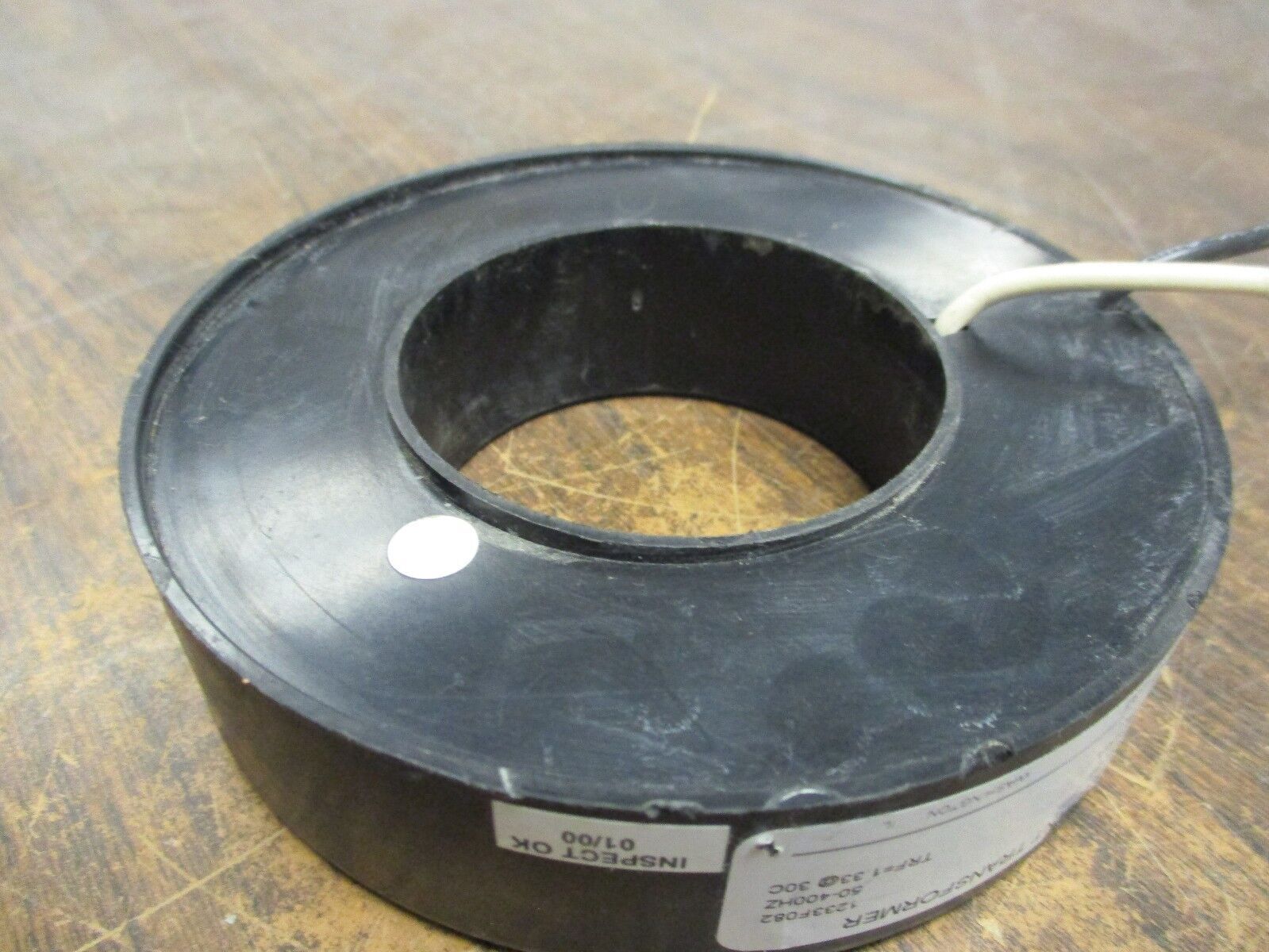 WICC Current Transformer A-800-00-L36 Ratio 800:5A 600V 50-400Hz 10KV BIL Used