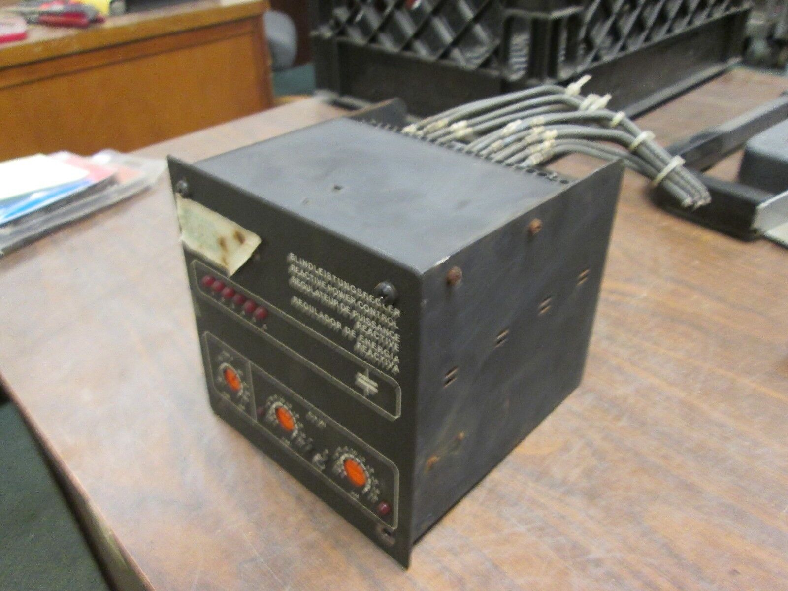 Porter Reactive Power Control Relay M539.6 250V 7.5A 1800VA Used