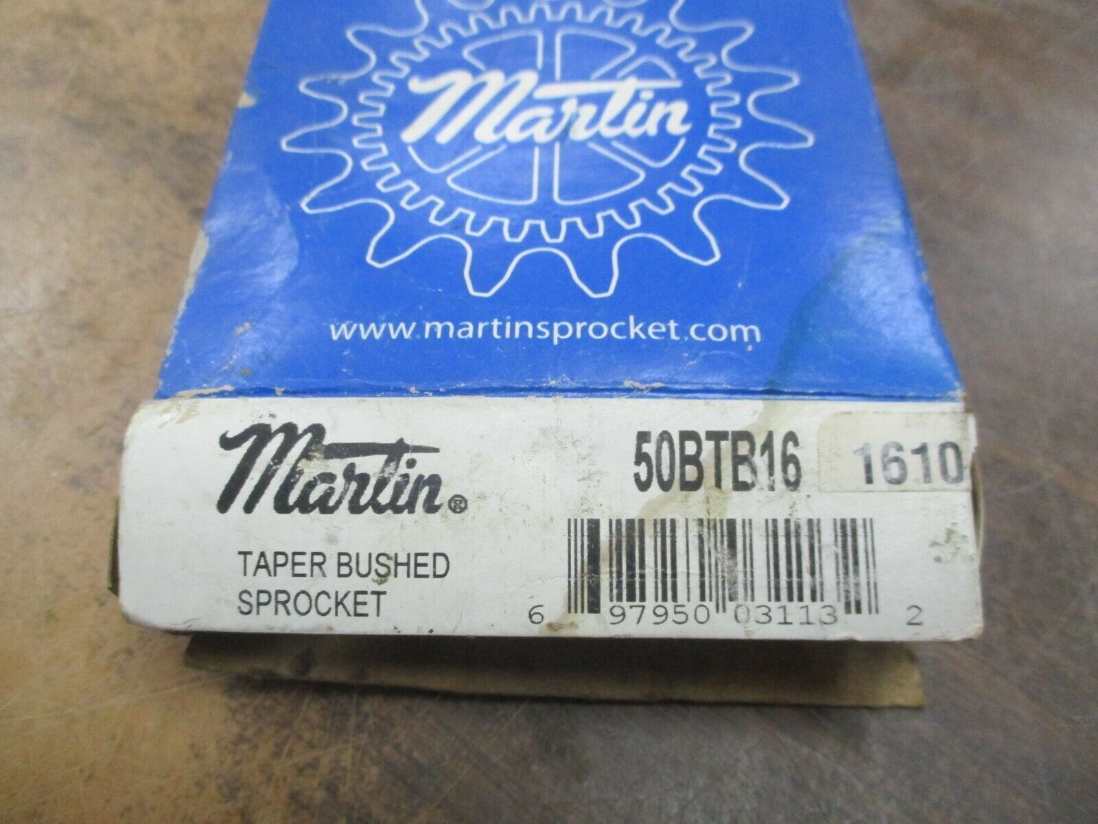 Martin Taper Bushed Sprocket 50BTB16 New Surplus
