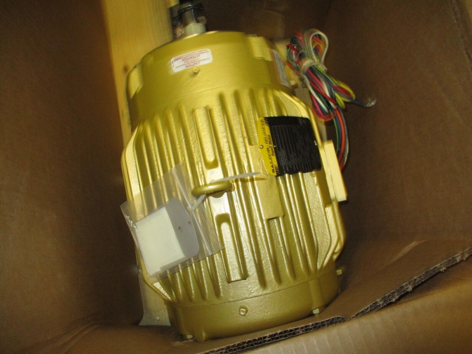 Baldor Motor 603618-4313 10HP 3600RPM 230/460V 23.6/11.8A 3Ph 60Hz New Surplus