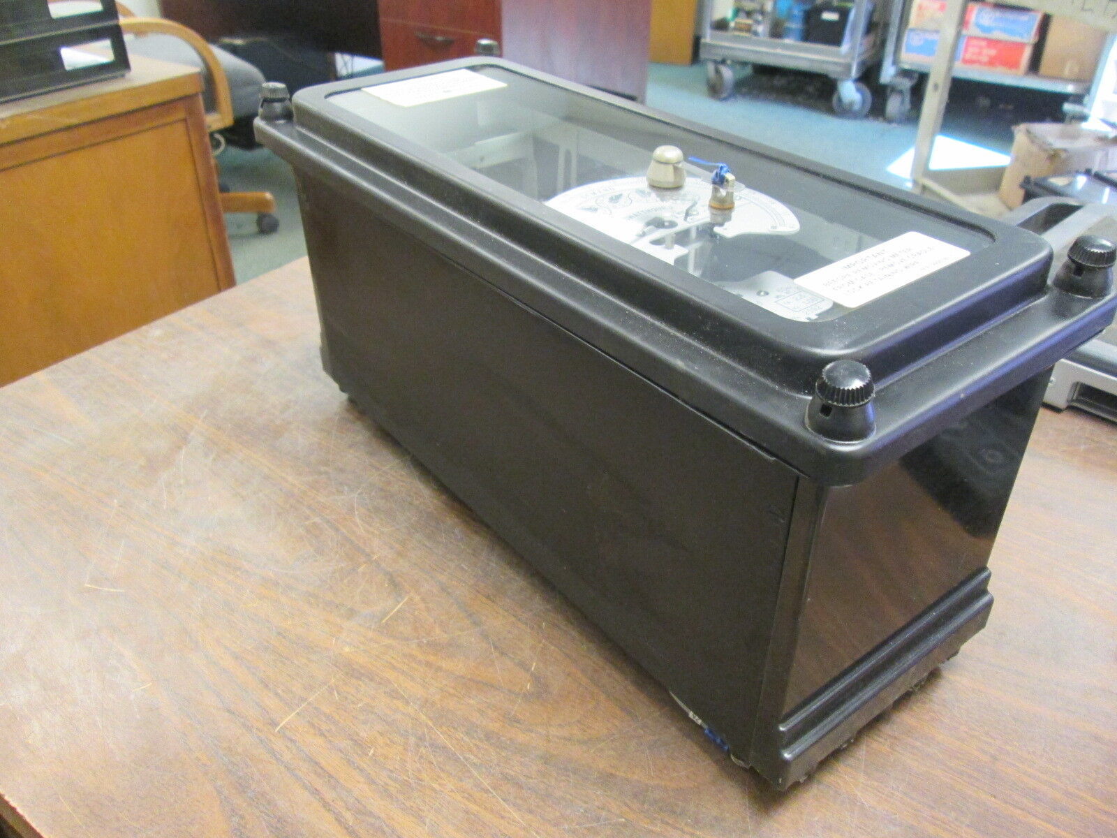 GE Type DSM-64 Kilowatthour Meter 701X2G641 3Ph 60Hz Used