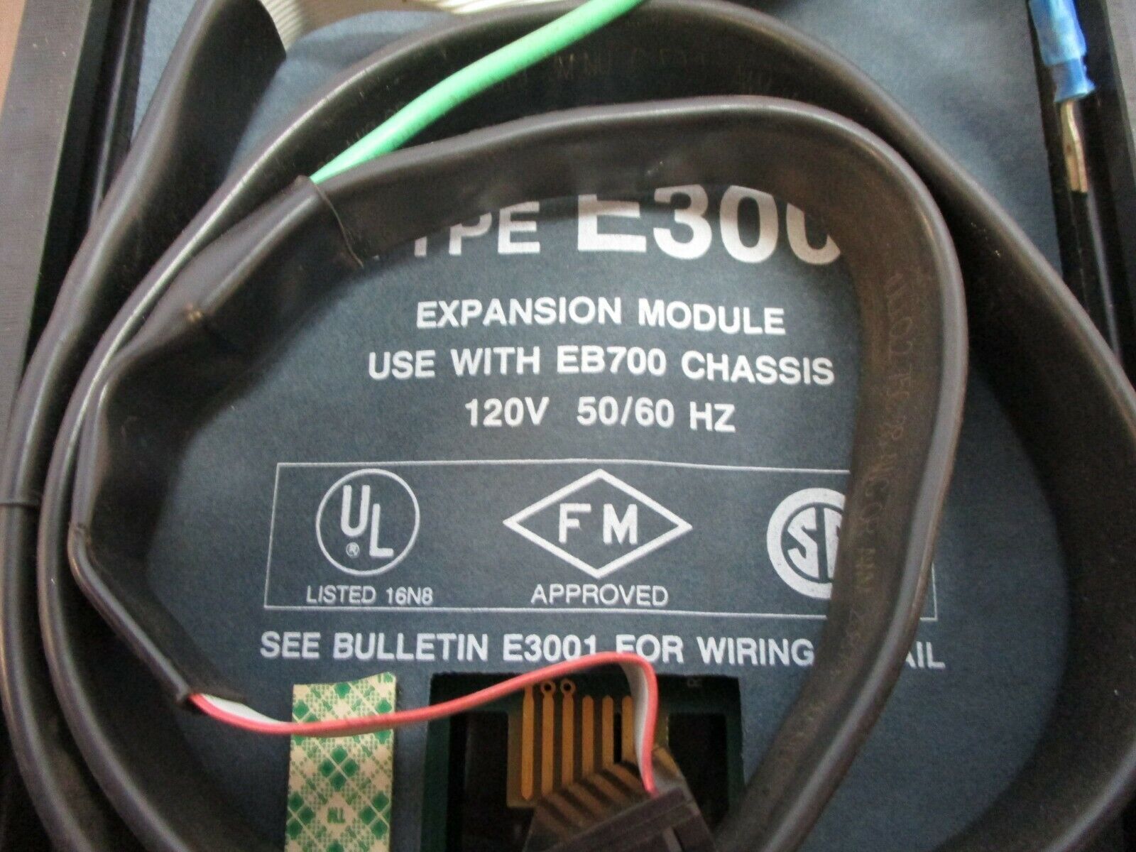 Fireye Flame-Monitor Expansion Module E300 120V 50/60Hz Use w/ EB700 Chassis