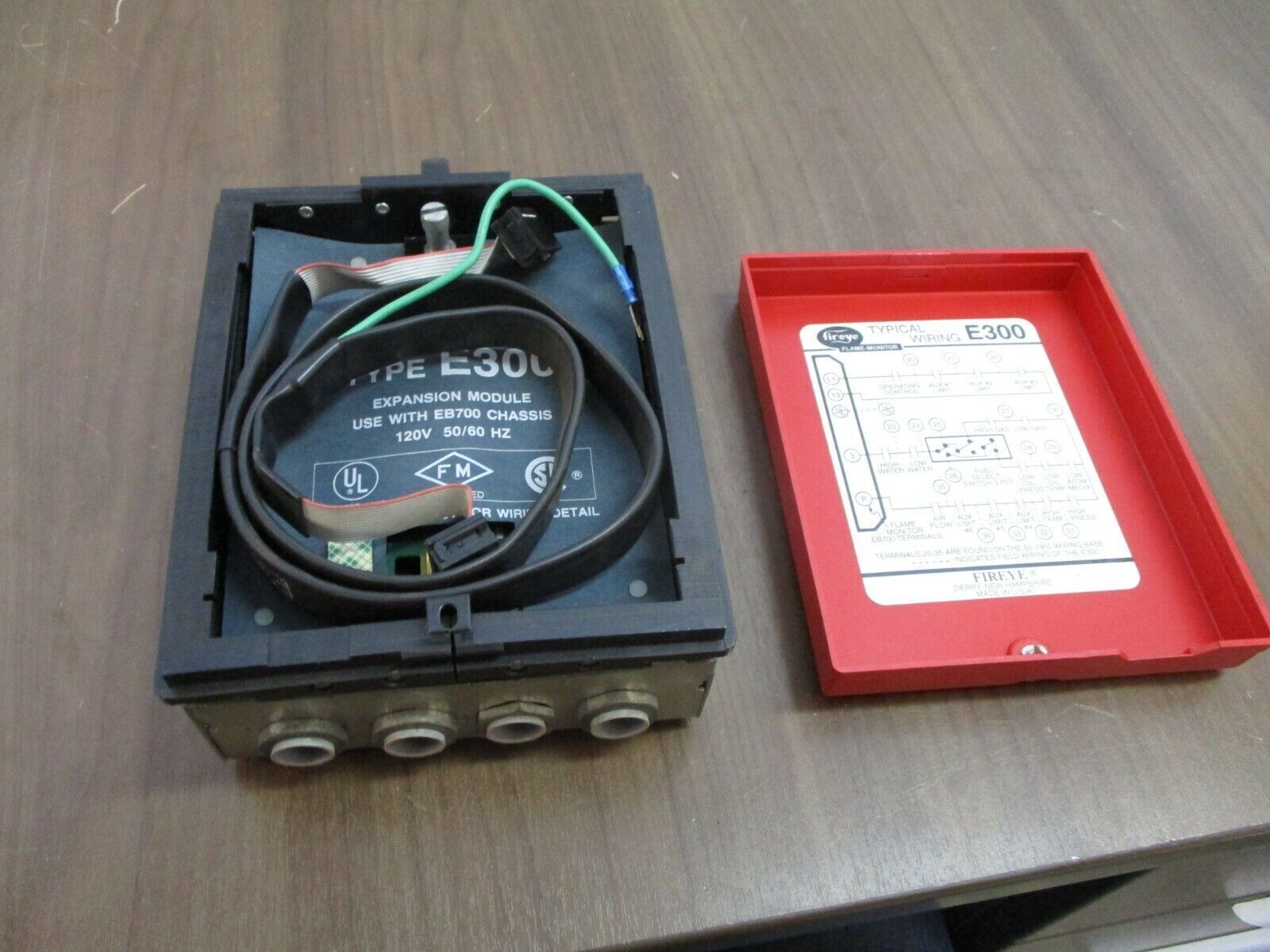 Fireye Flame-Monitor Expansion Module E300 120V 50/60Hz Use w/ EB700 Chassis