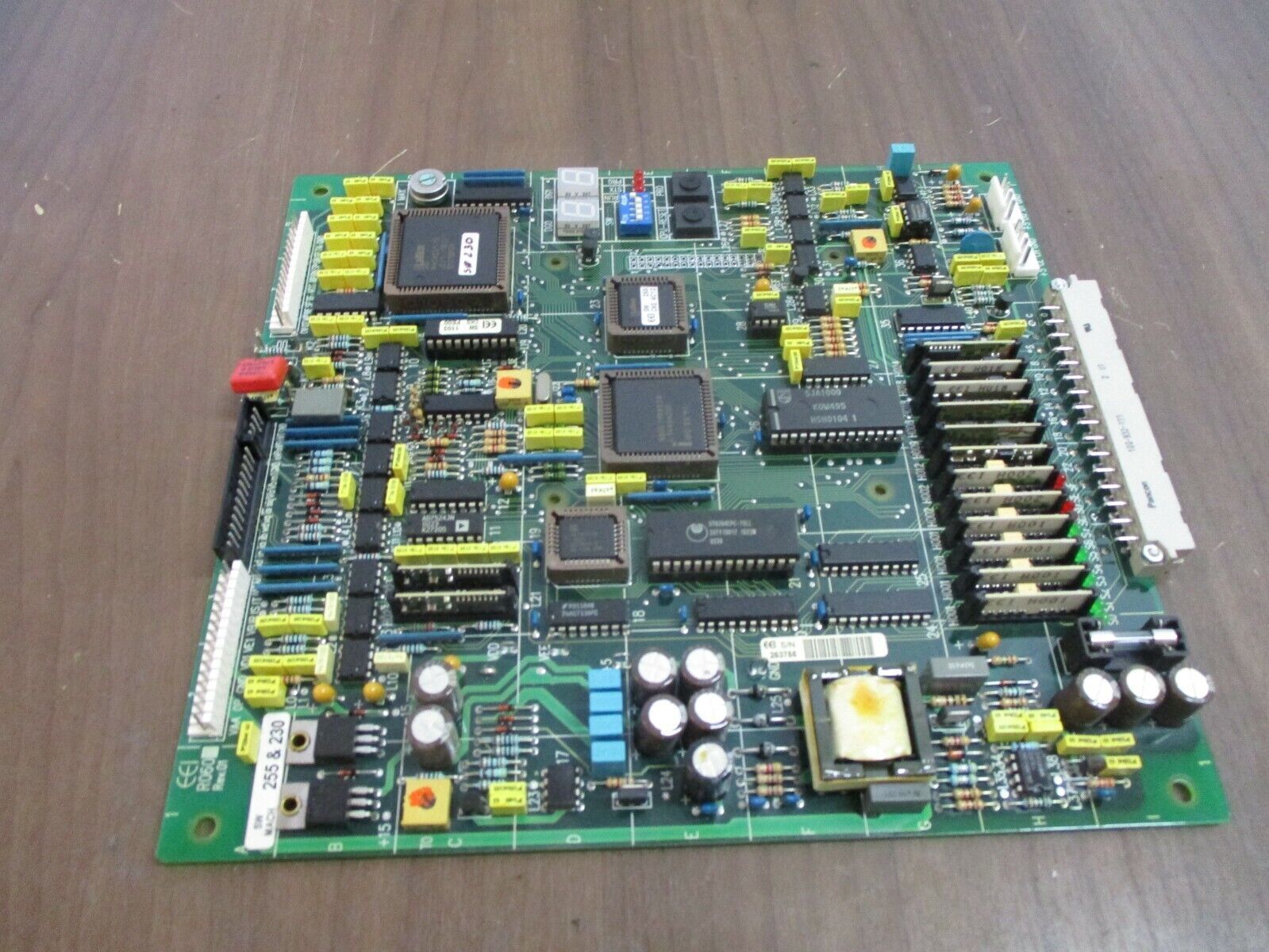 EEI Frequency Converter Main Board R060 Rev. 01 SW MACH: 255 & 230 Used