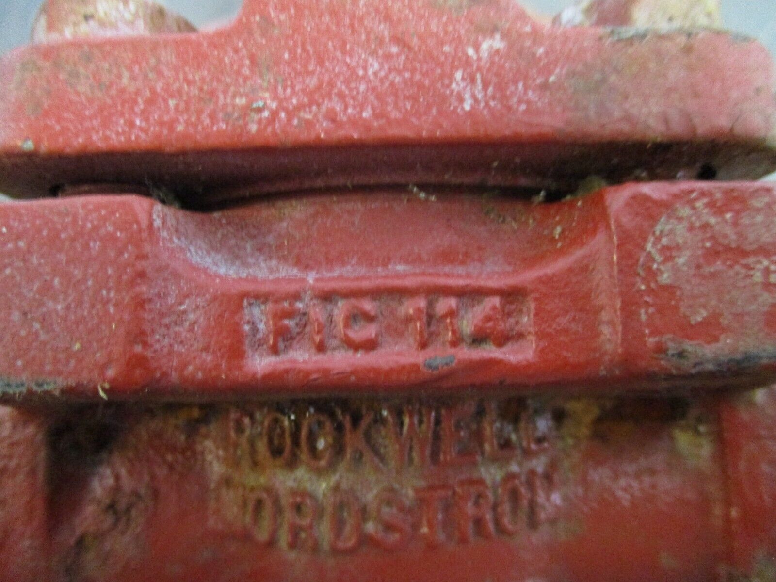 Rockwell Nordstrom Plug Valve Fig. 114 200 OWP 1/2" Used