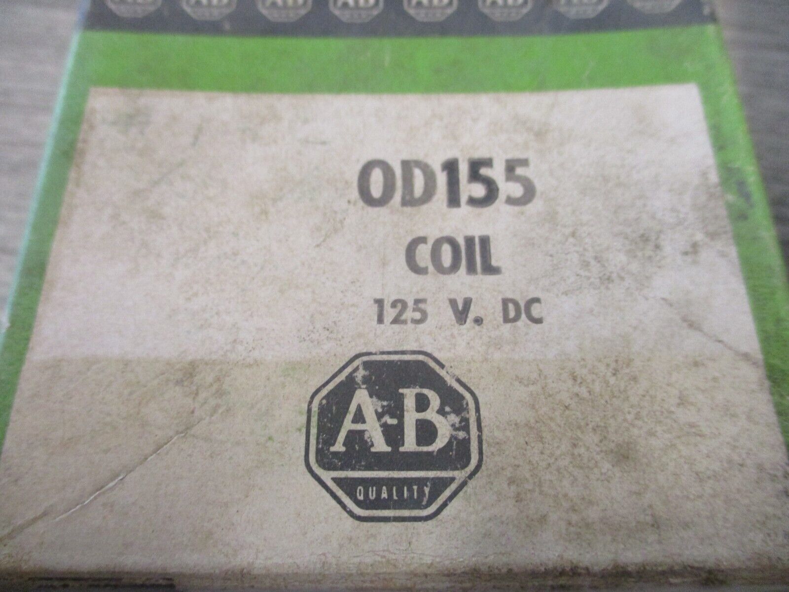 Allen-Bradley Magnetic Coil 0D155 125VDC *New Surplus*