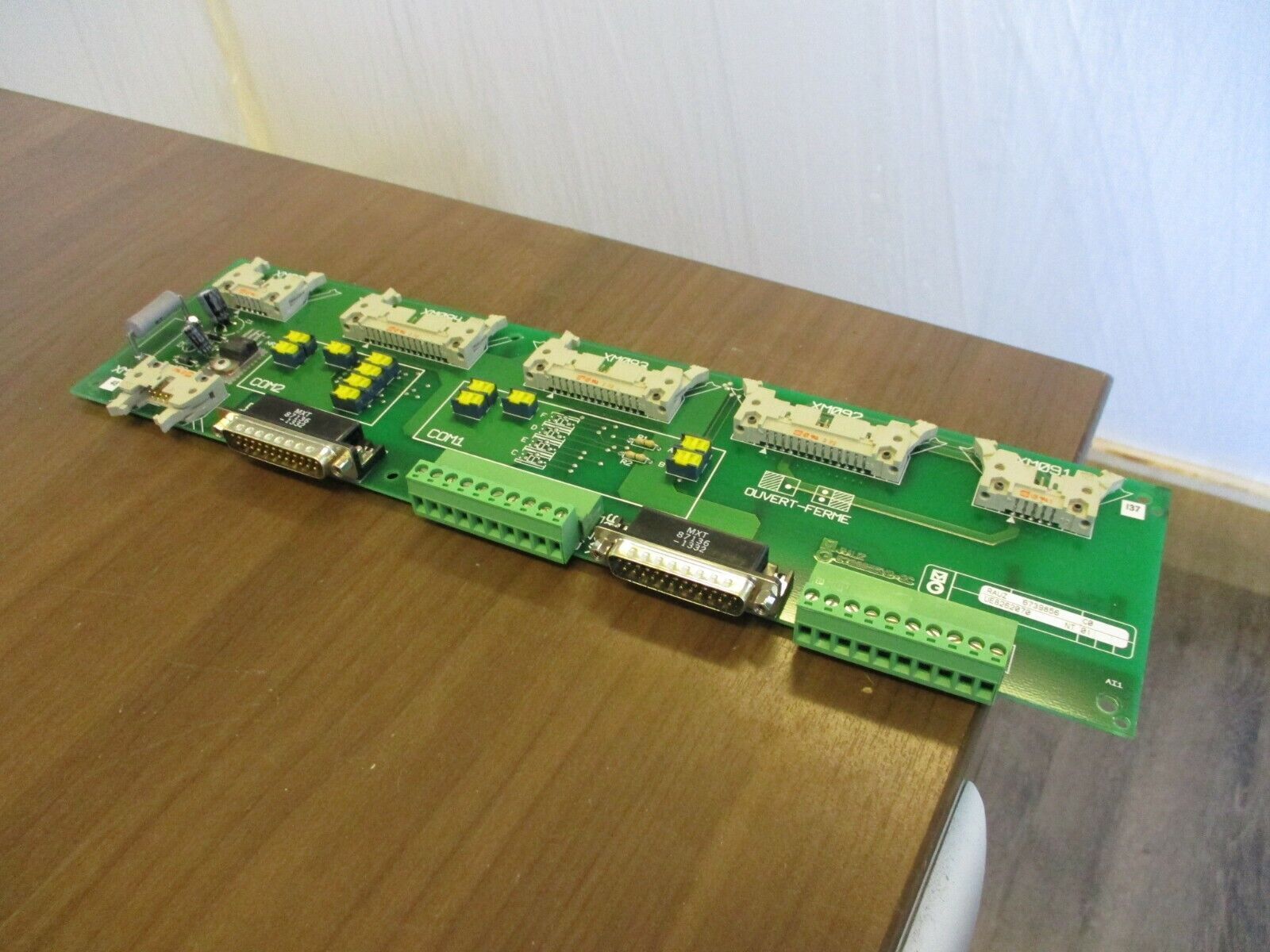 Merlin Gerin RAUZ PCB 6739856 6739855XD-2C Used