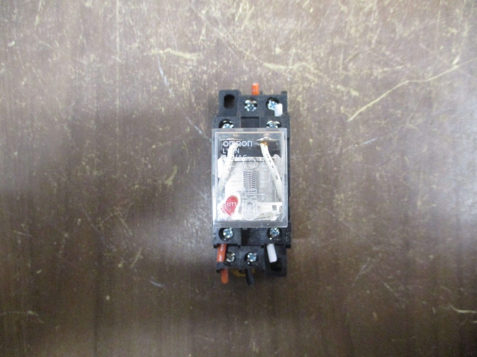 Omron Relay w/ Base LY2N 24VAC Used