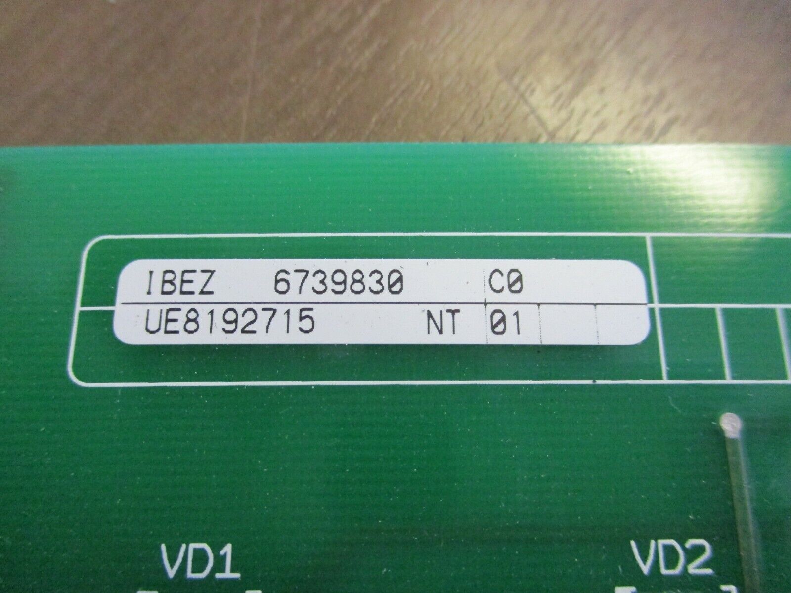 Merlin Gerin Ibez PCB 6739830 6739829XD-2-C Used