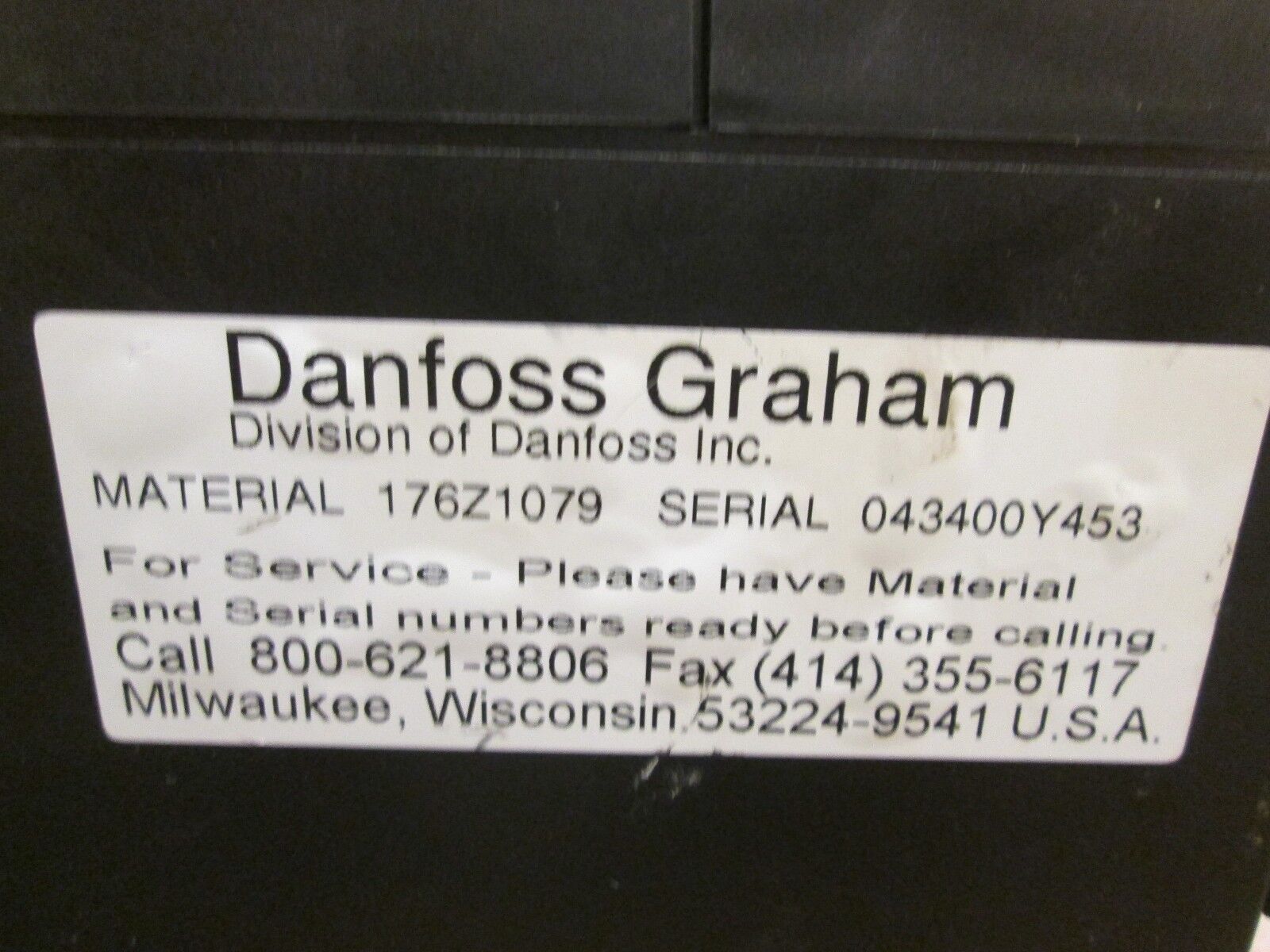 Danfoss VLT 2800 ACV Drive 195N1037 2KW 3Ph Input: 380-480V 50/60Hz 3.2A Used