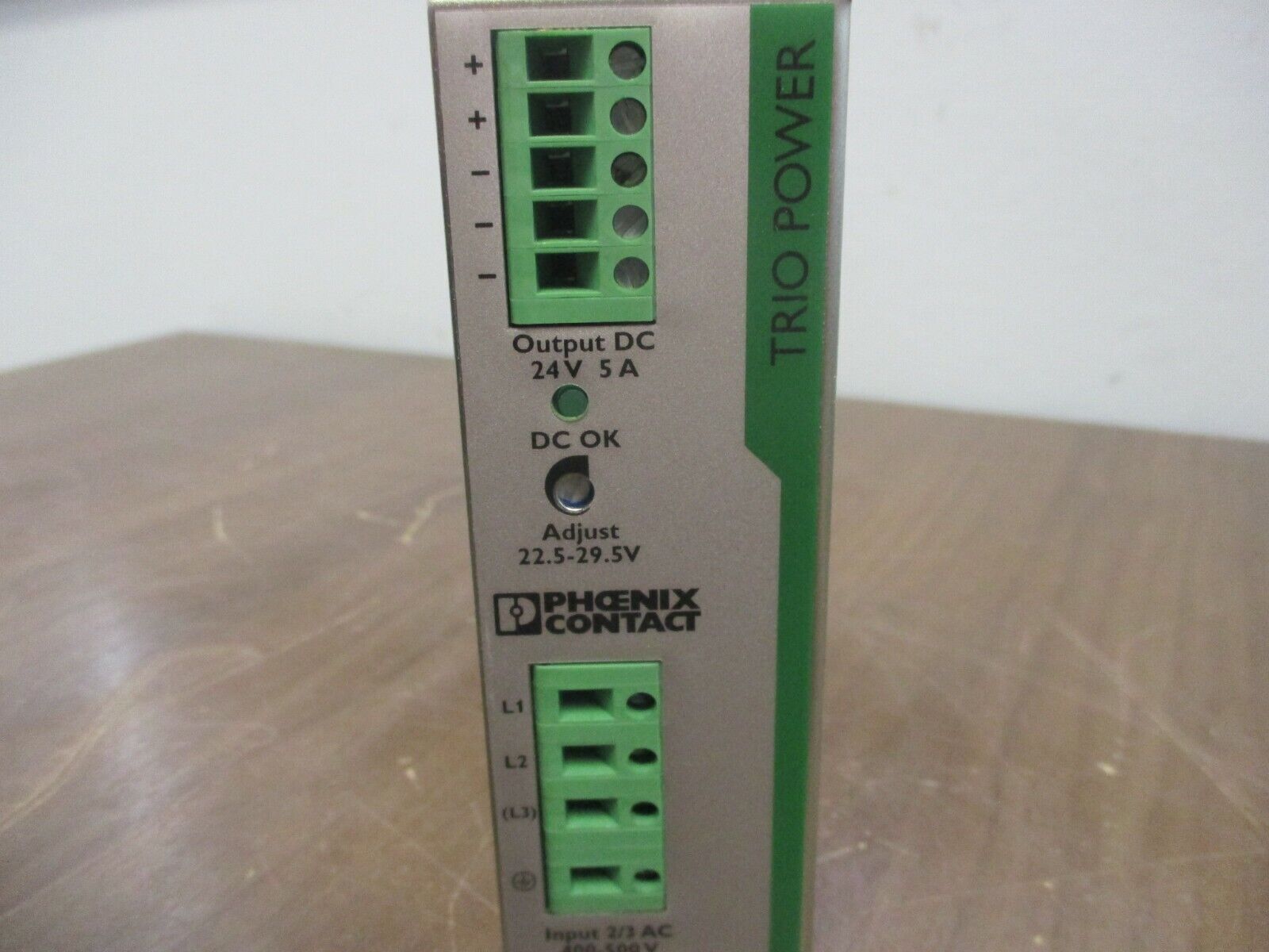 Phoenix Contact Trio Power Supply TRIO-PS/3AC/24DC/5 Rev. 01 Used