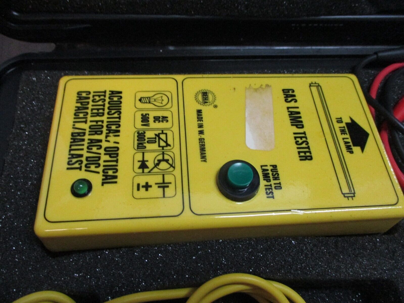 BEHA Gas Lamp Tester 8888 Used