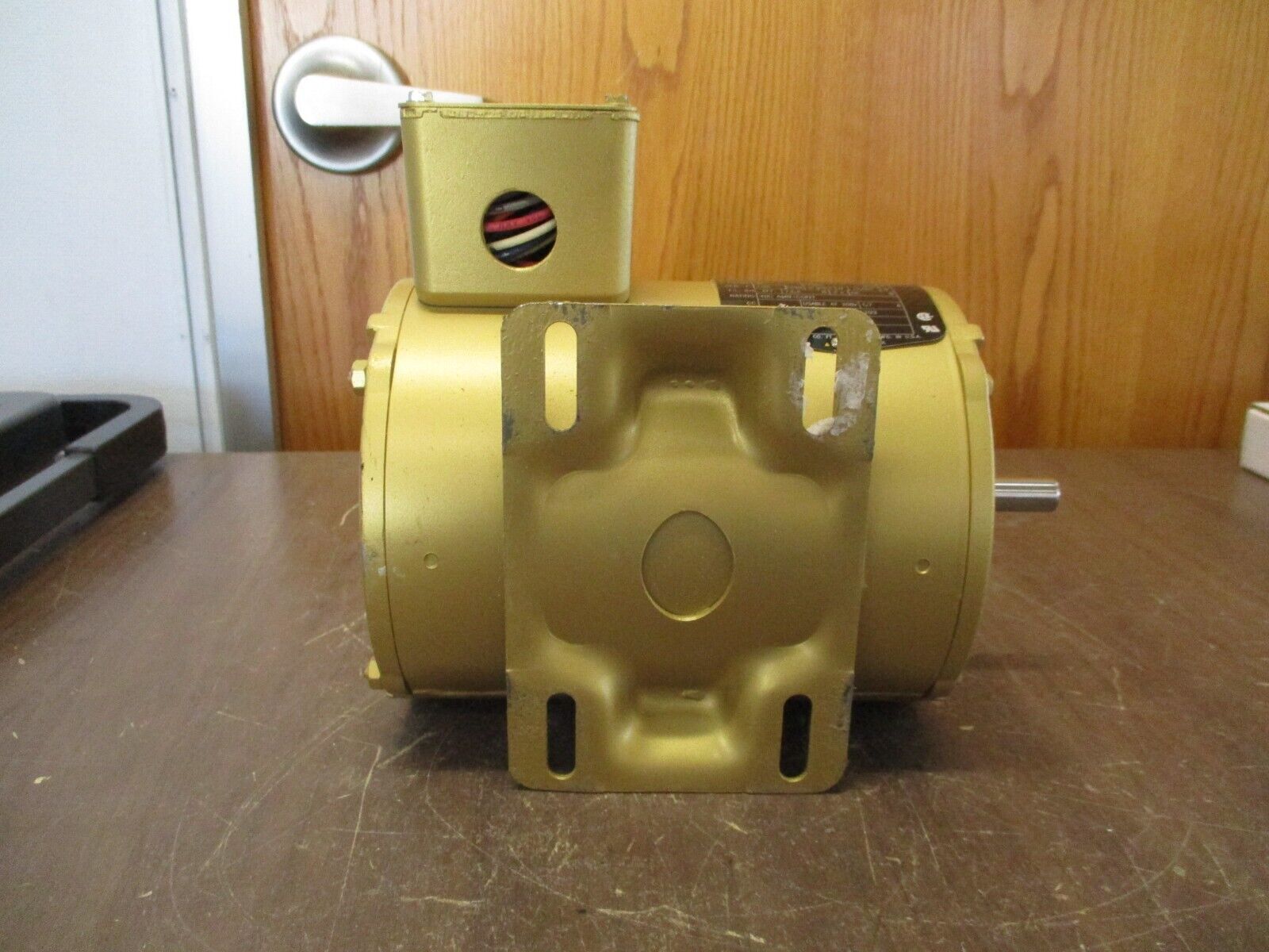 Baldor Motor EM30007 0.33HP 230/460V 1.4/0.7A 1800RPM 3Ph 60Hz New Surplus