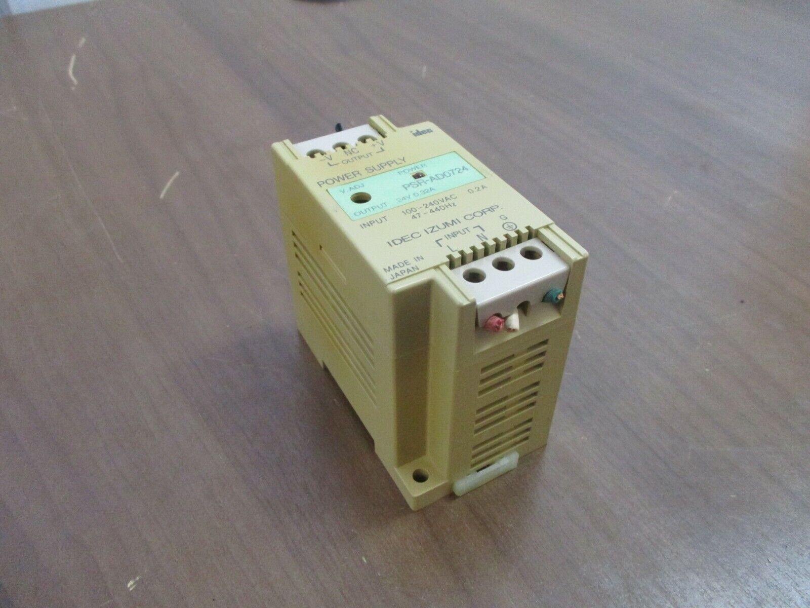 Idec Power Supply PSR-AD0724 Input Output Used