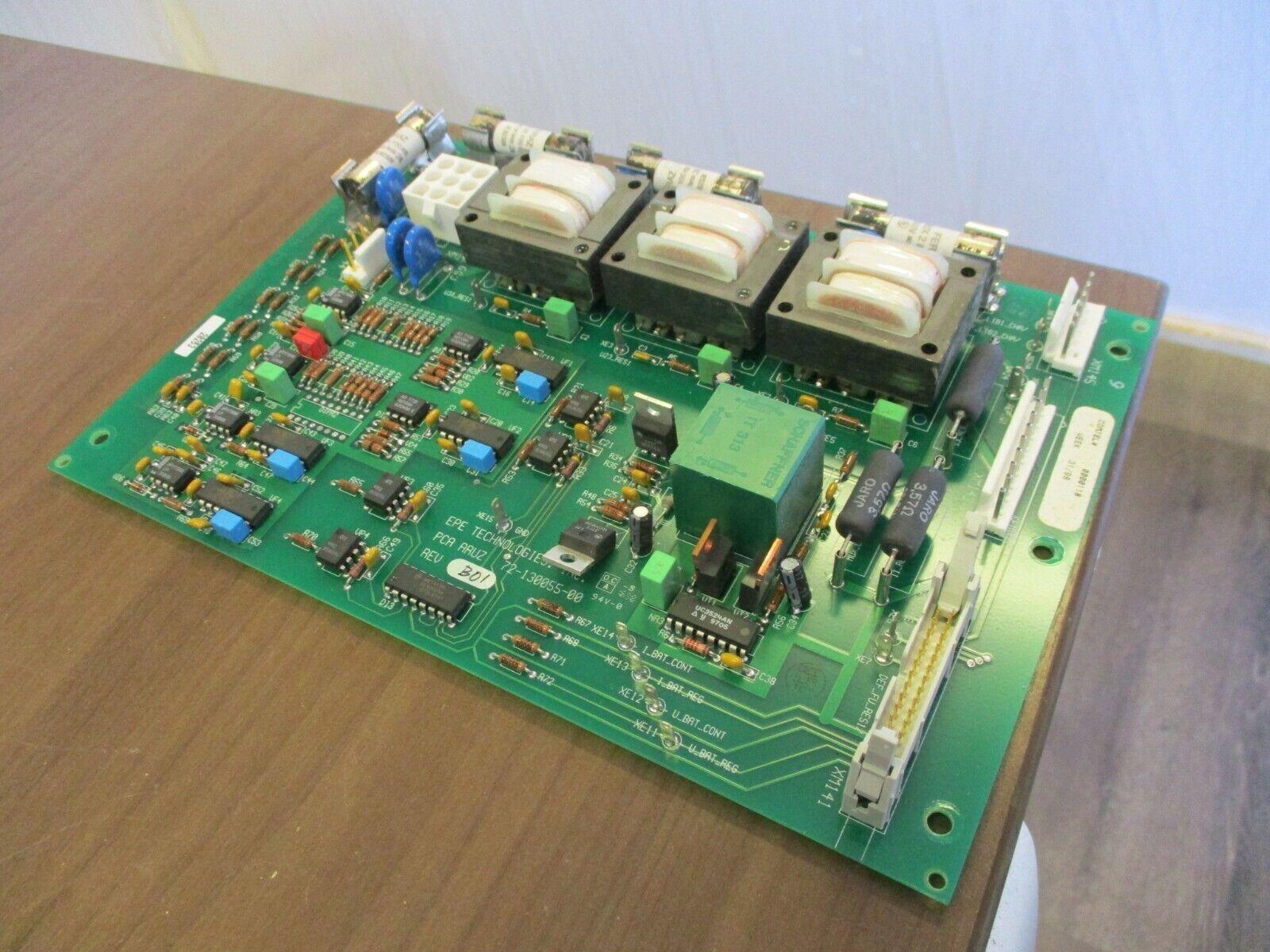 MGE UPS Control Board 62-130055-00 Rev. B00 Used
