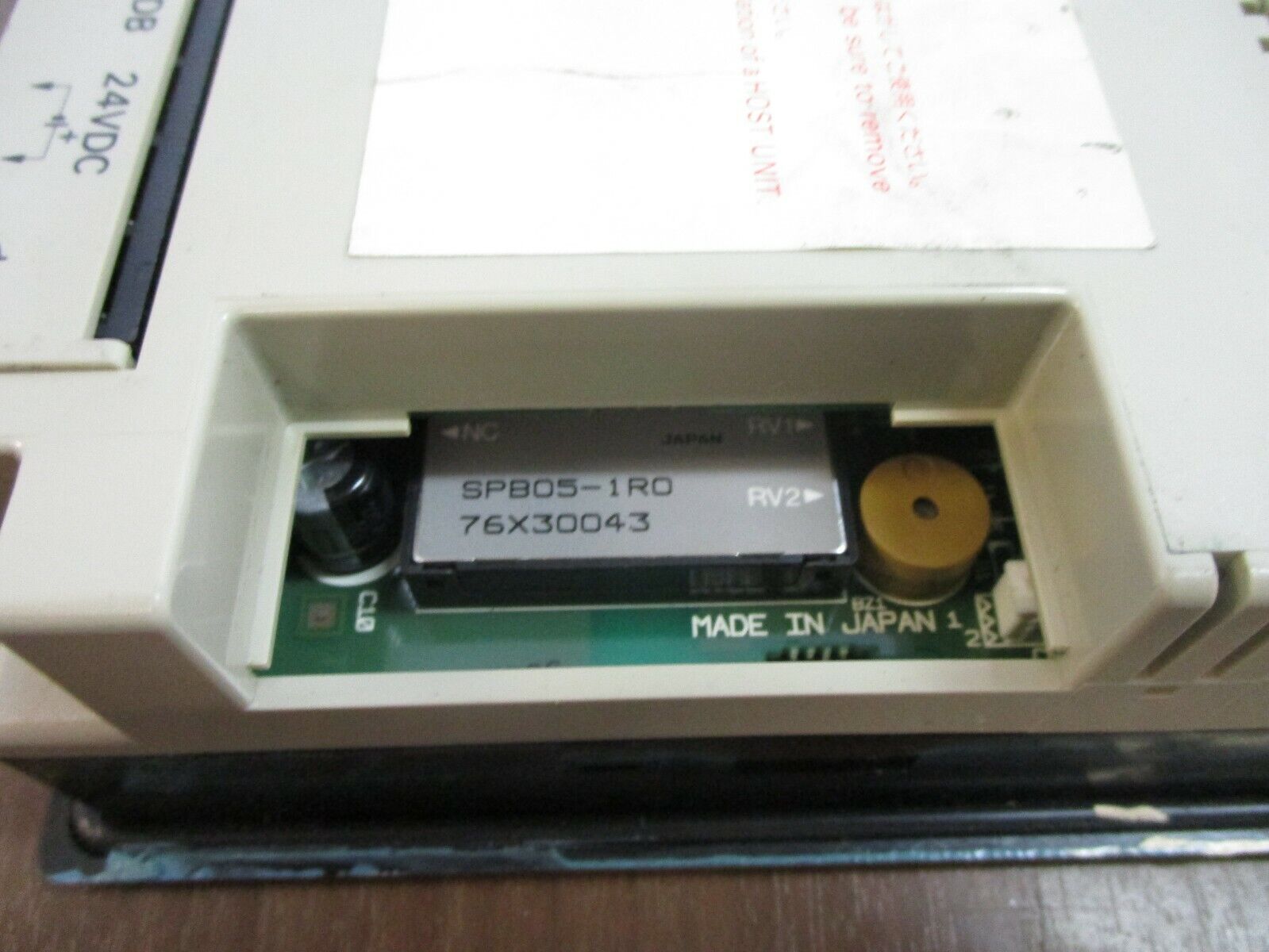 Omron Interactive Display Control Panel NT30-ST131B-E 24VDC 15W Used