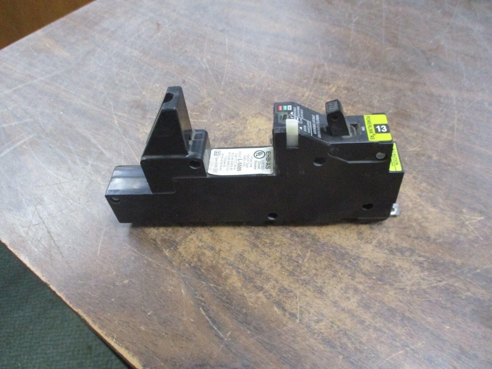 Square D Powerlink AS Remotely Operated Circuit Breaker EHB14020AS 20A 1P Used