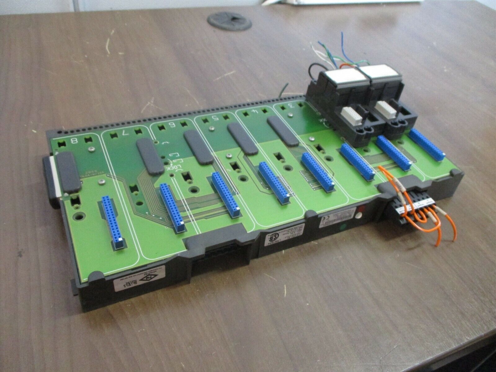 Fisher Rosemount KJ4001X1-BE1 8-Wide Carrier 12P0818X032 Rev. E Used