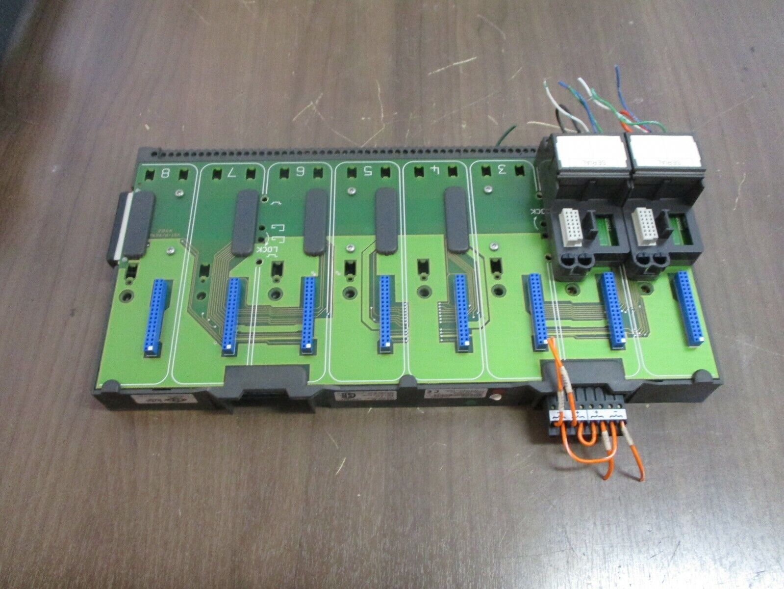 Fisher Rosemount KJ4001X1-BE1 8-Wide Carrier 12P0818X032 Rev. E Used