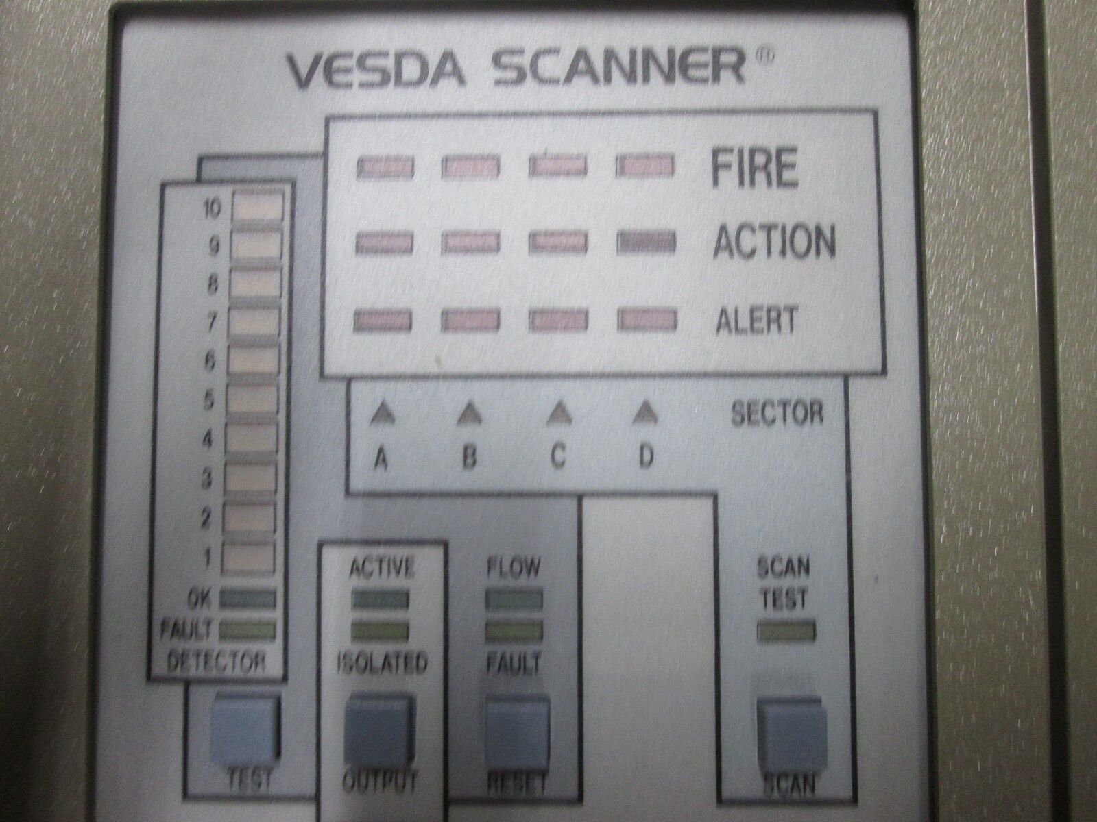Notifier Vesda Smoke Detection System PS-12180F2 Used