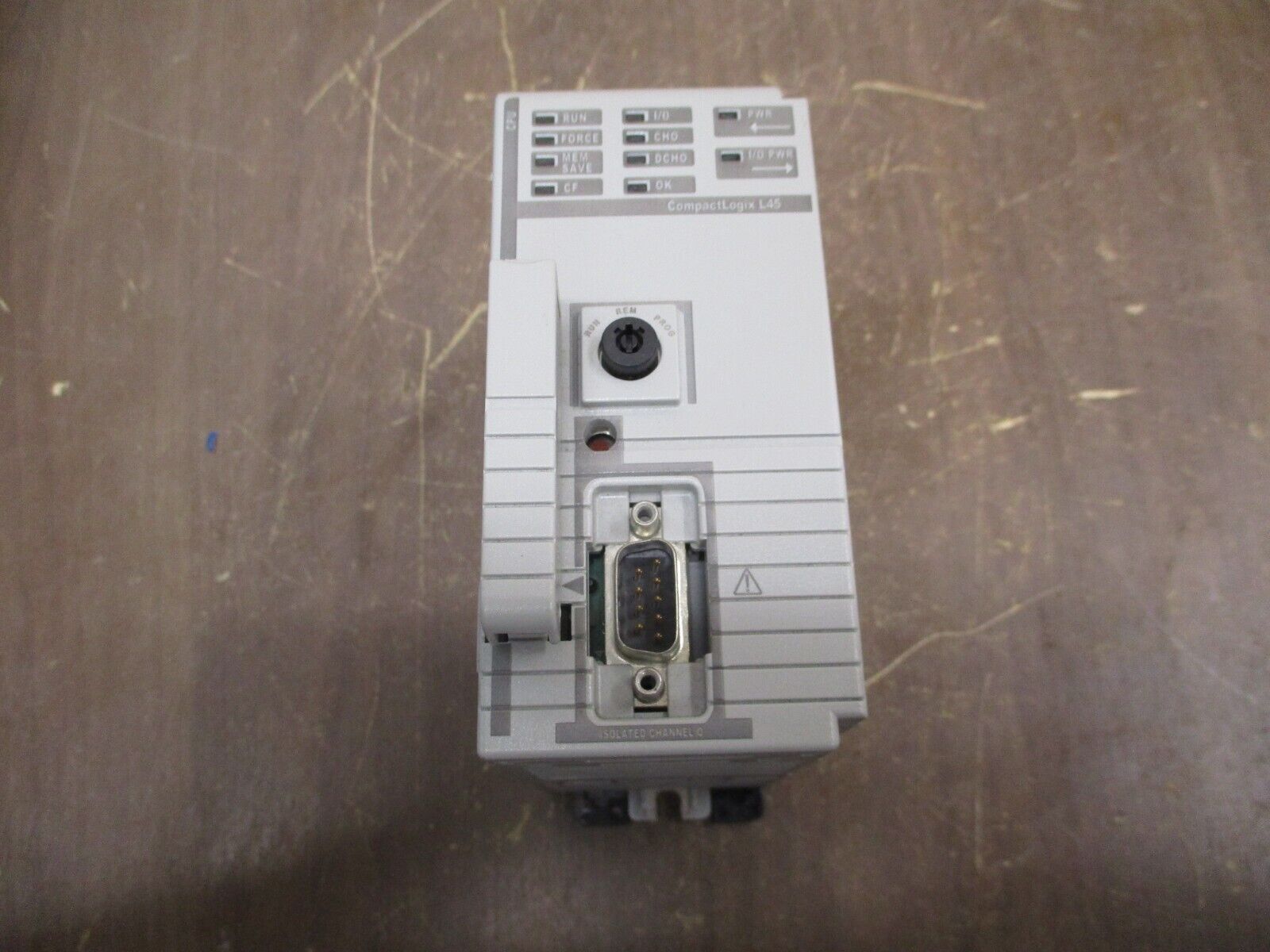 Allen-Bradley CompactLogix L45 3MB Memory Controller 1768-L45 Ser. C Used