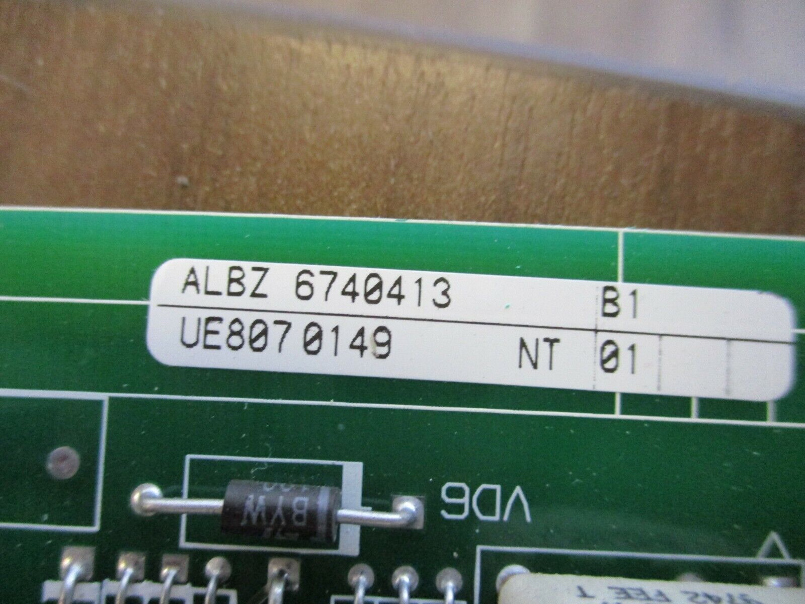 Merlin Gerin ALBZ Control Board 67404143 6740412XD-2B Used
