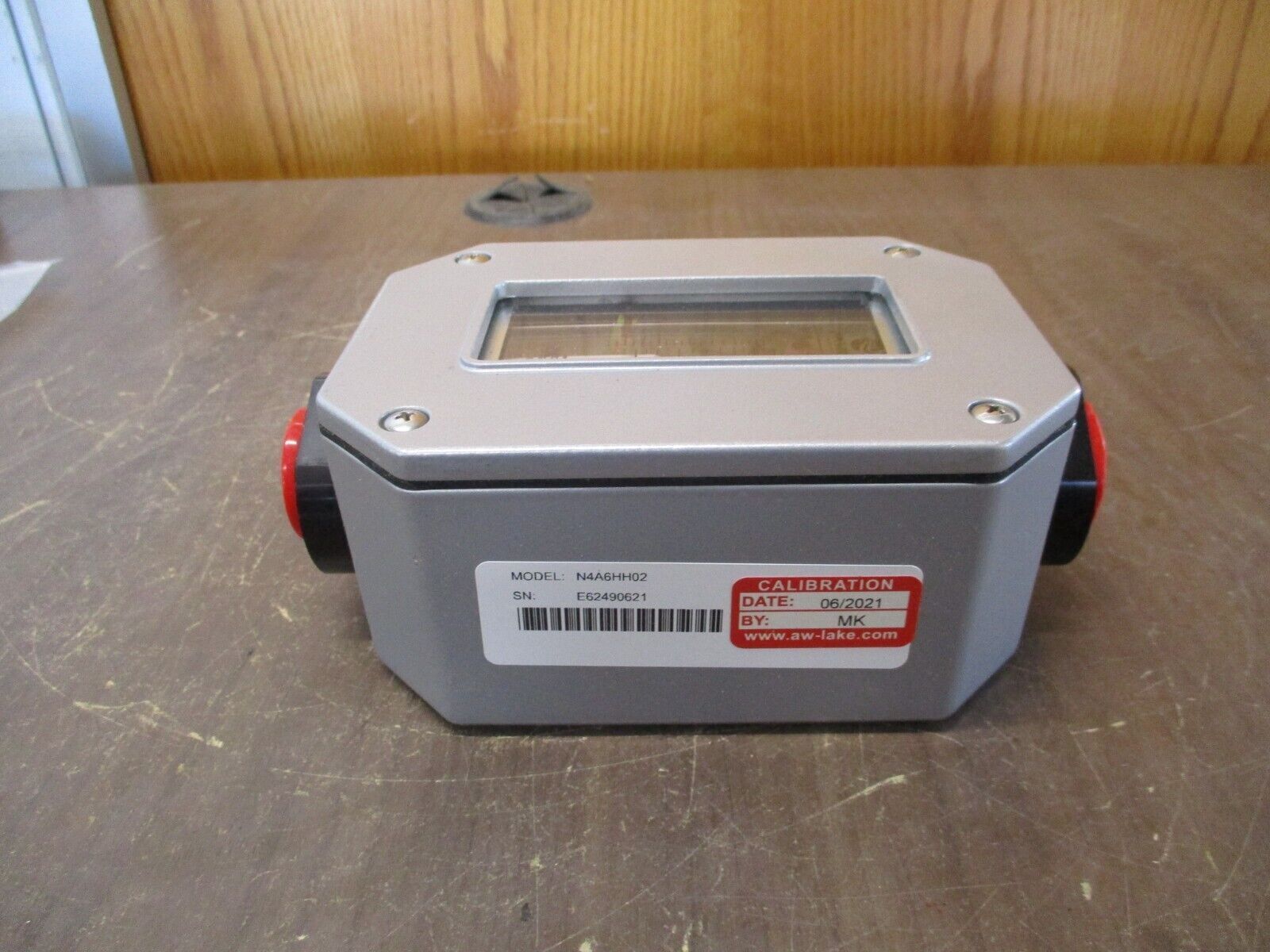 Aw-Lake Flowmeter N4A6HH02 3500PSI 2.0 GPM Max New Surplus