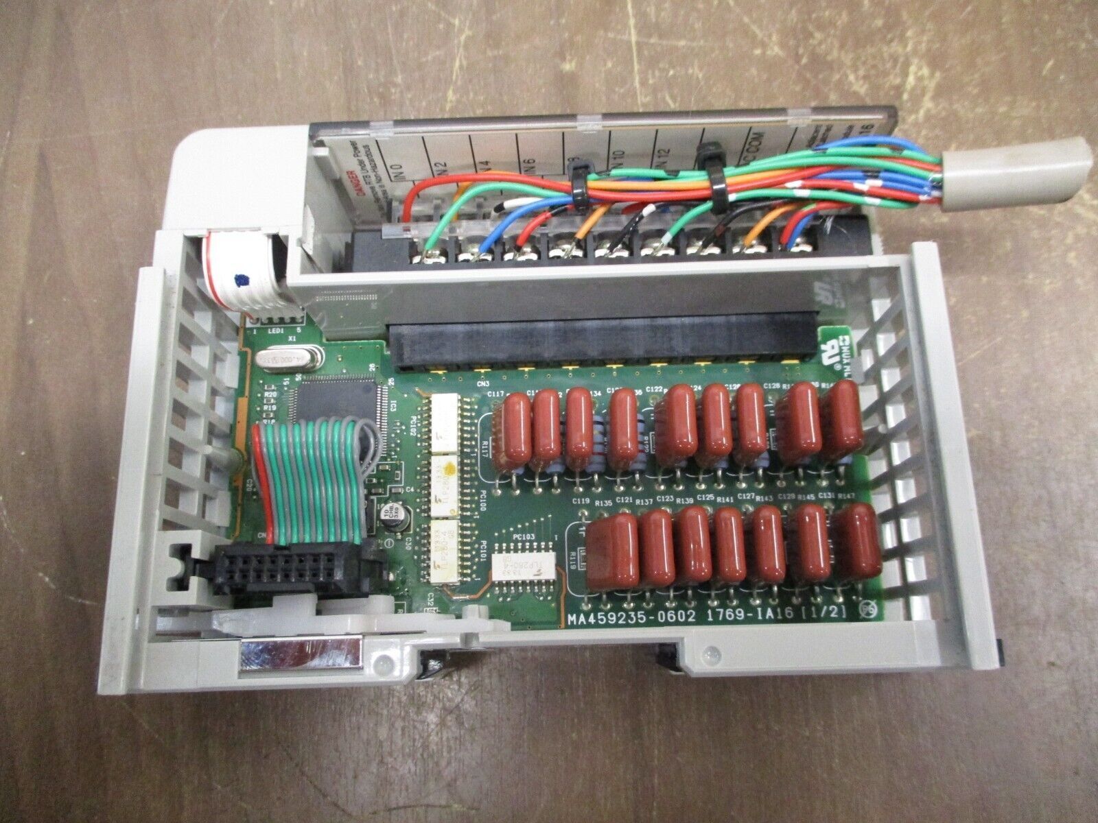 Allen-Bradley Compact I/O Input Module 1769-IA16 Ser. A F/W Rev. 3.1 16PT Used