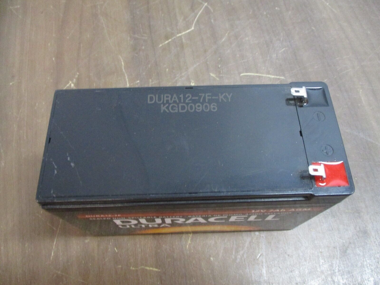 Duracell Ultra Sealed Non-Spillable Battery DURA12-7F 12V 7Ah Used