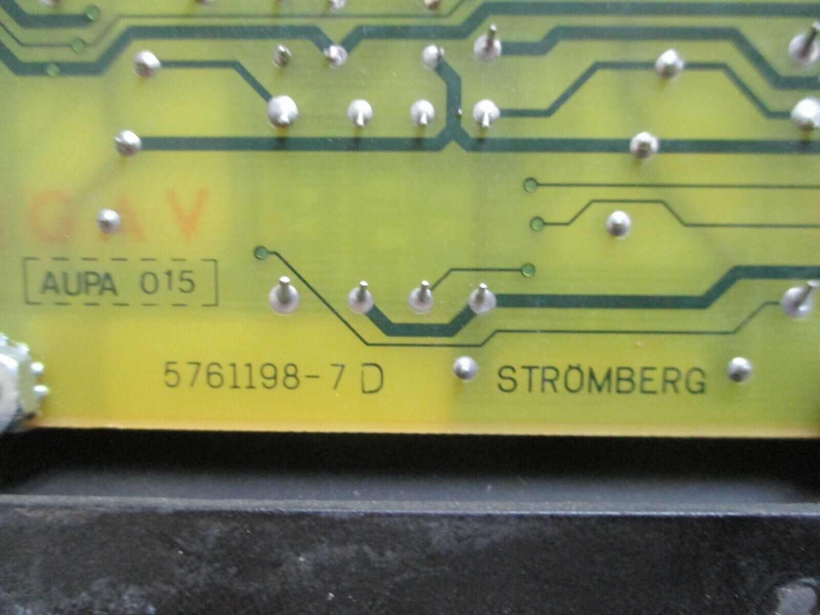 Allen-Bradley Control Panel 3500-NCP Ser. A Rev. B Board #: 5761198-7D Used