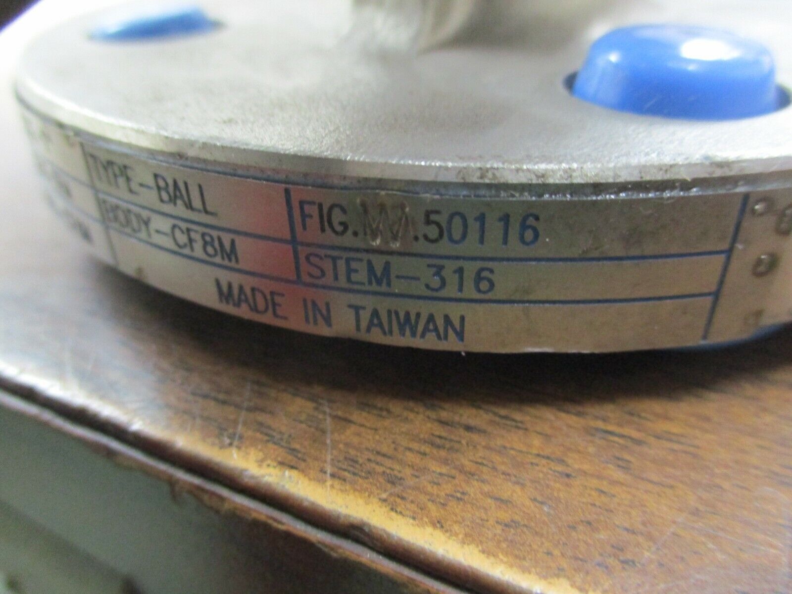 Sharpe Ball Valve W50116 Size: 1" Seat: TFM Ball/Body: CF8M Stem:316 New Surplus