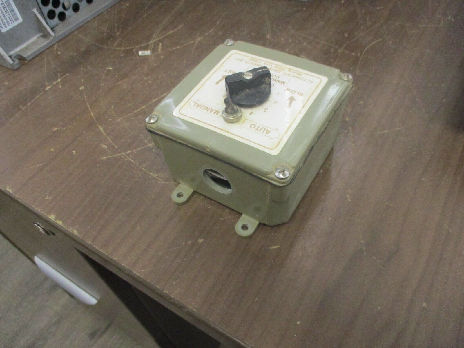 Automated Environments, Inc. Manual Speed Control Used