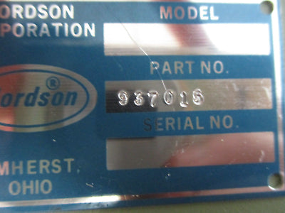 Nordson DC Kilovolt Meter 937015 Range: 0-100V Used