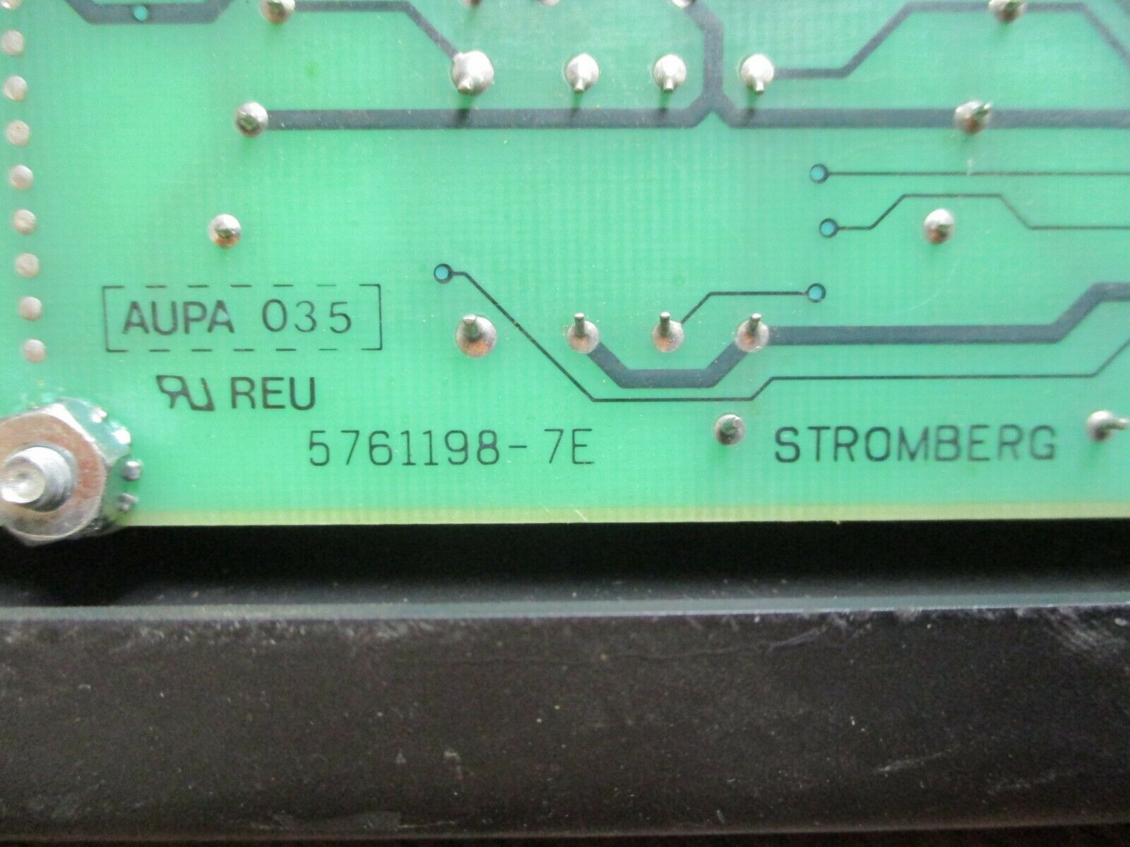 Allen-Bradley Control Panel 3500-NCP Ser. A Rev. B Board #: 5761198-7E Used