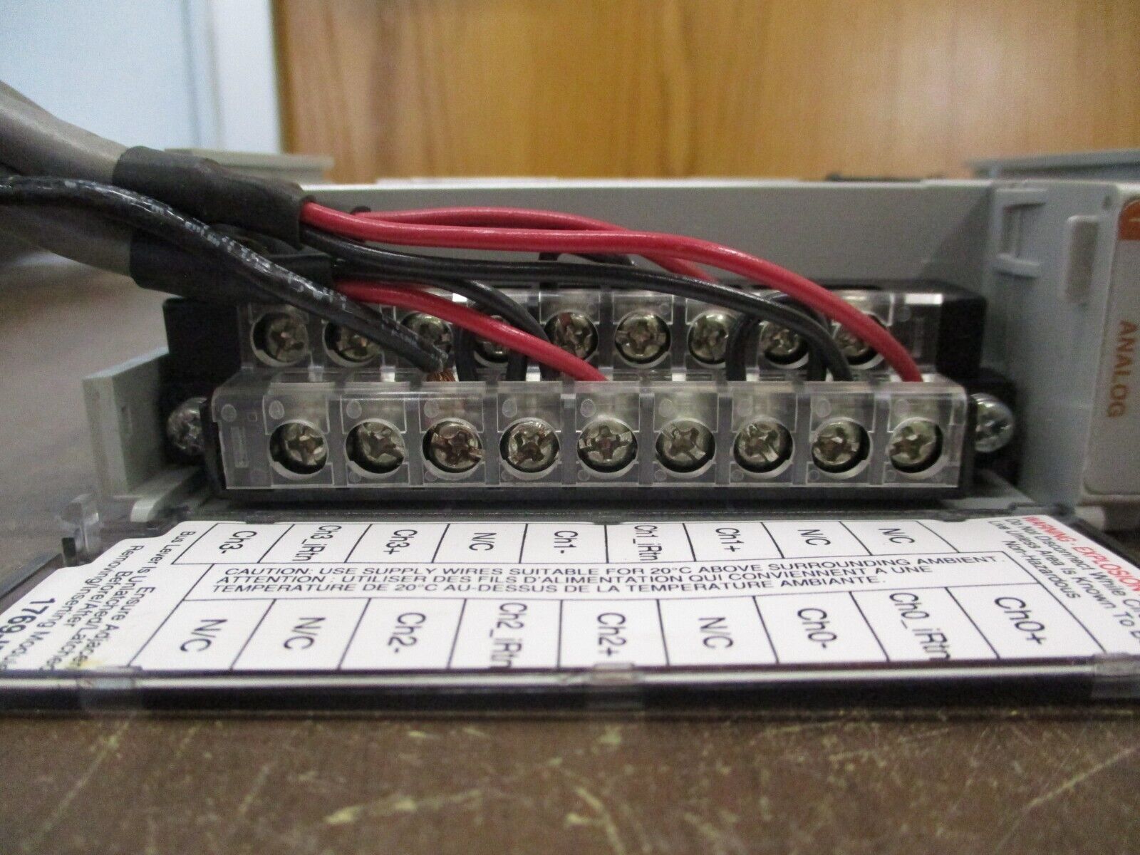 Allen-Bradley Compact I/O Isolated Input Module 1769-IF4I Ser. A F/W Rev. 2.1