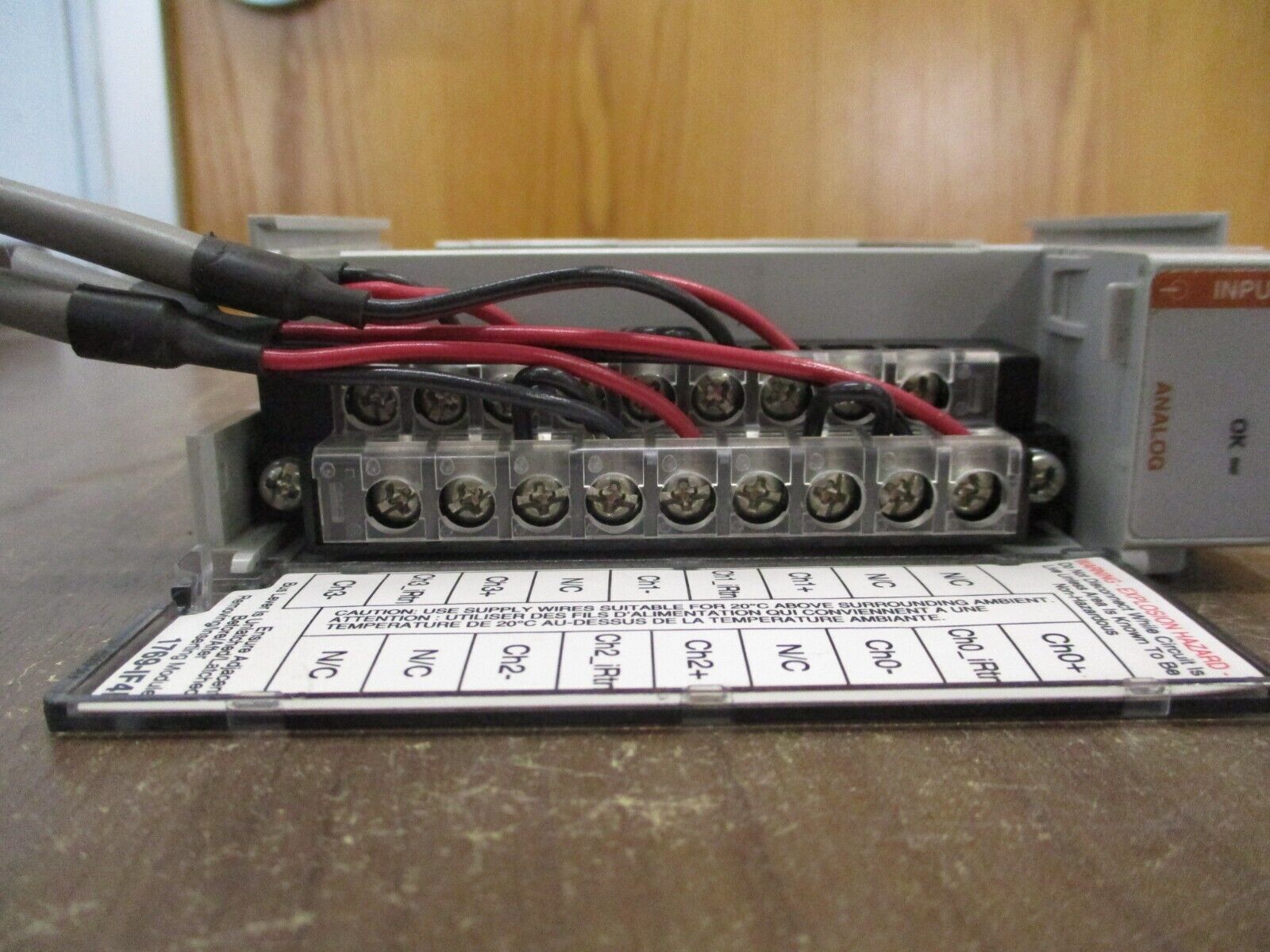 Allen-Bradley Compact I/O Isolated Input Module 1769-IF4I Ser. A F/W Rev. 2.1