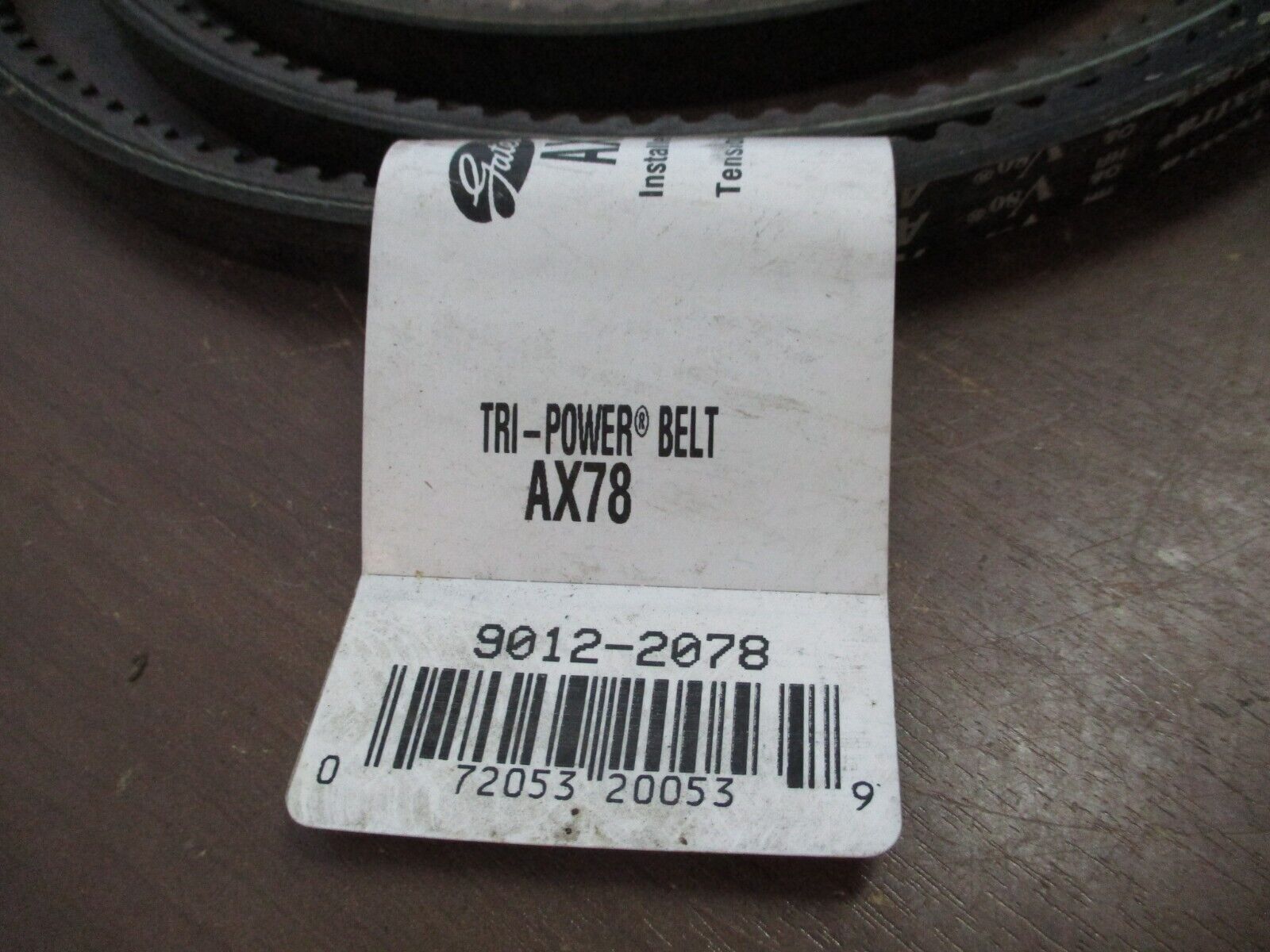 Gates V-Belt AX78 New Surplus