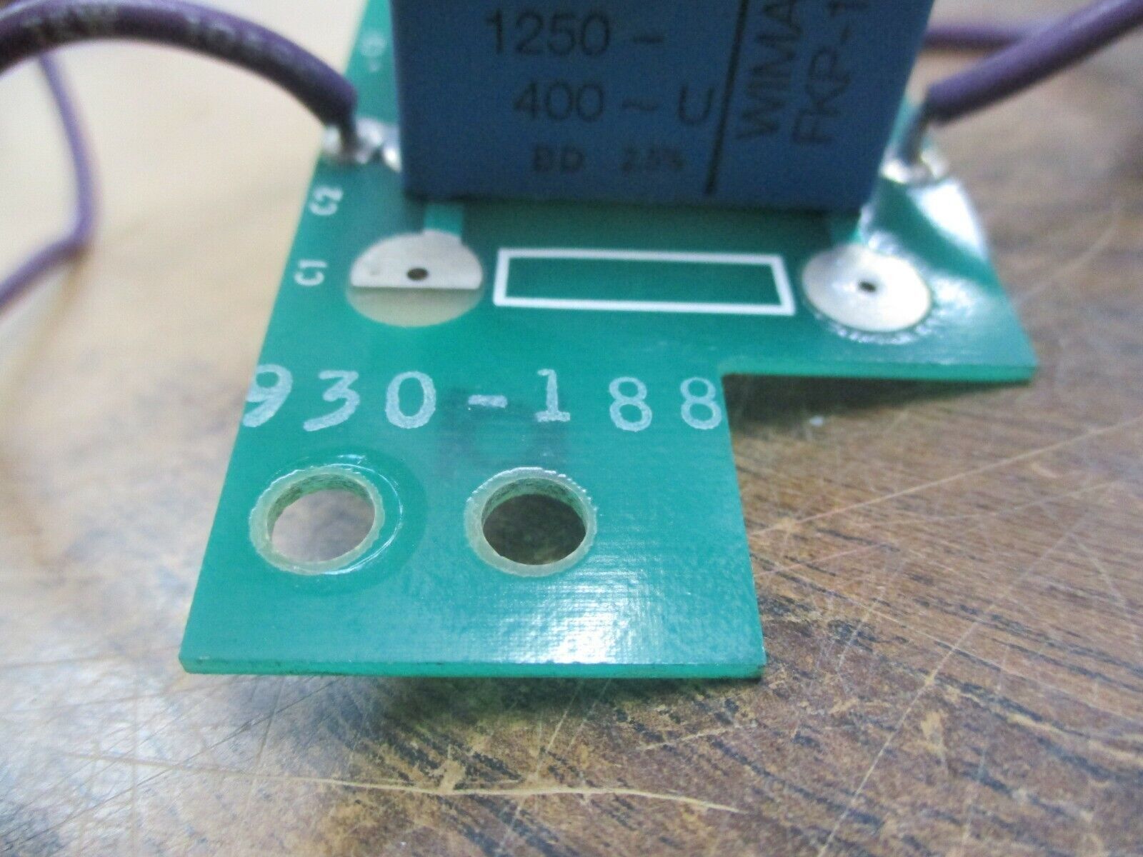 Vee-Arc Capacitor Assembly 930-188 Used
