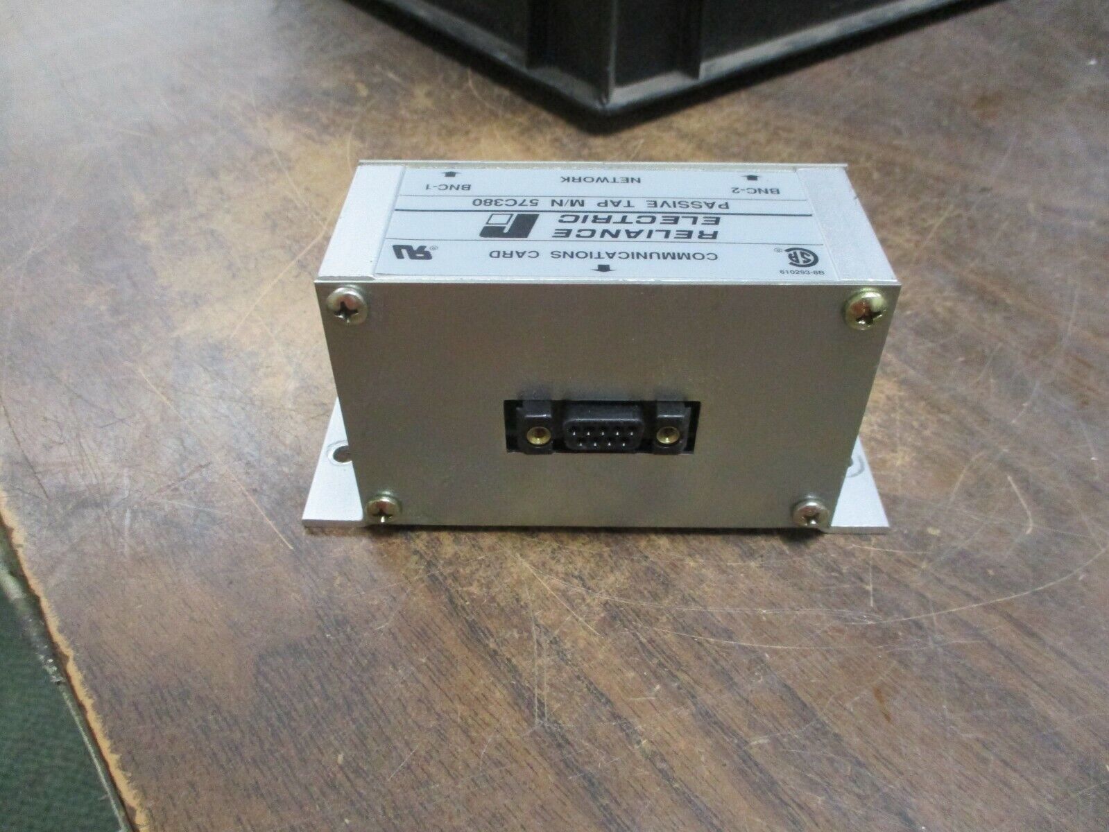 Reliance Electric Passive Tap for Coaxial Cable 57C380 BNC-2 Port BNC-1 Port