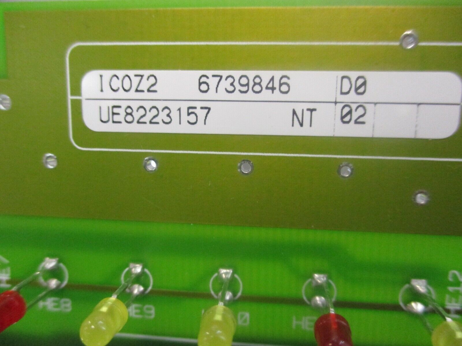 MGE ICOZ2 PCB 6739846 Rev. D0 *No Box* New Surplus