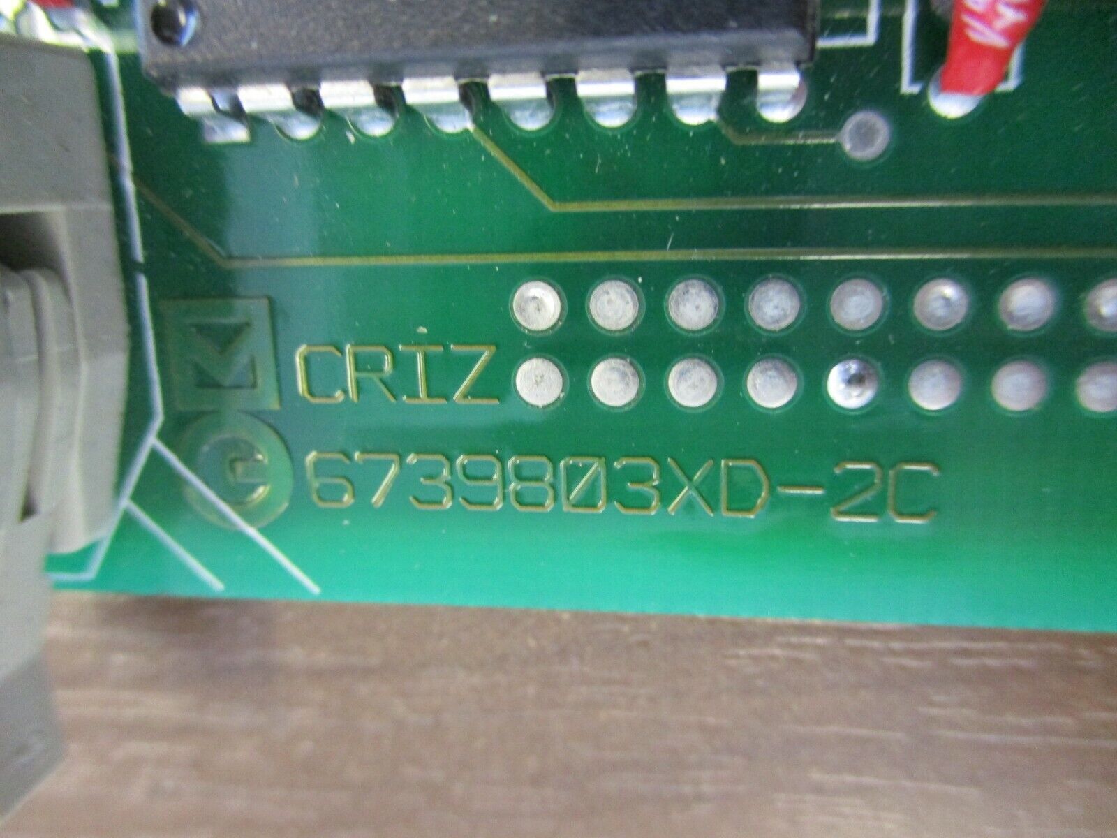 Merlin Gerin CRIZ Control Board 6739803XD-2C Used