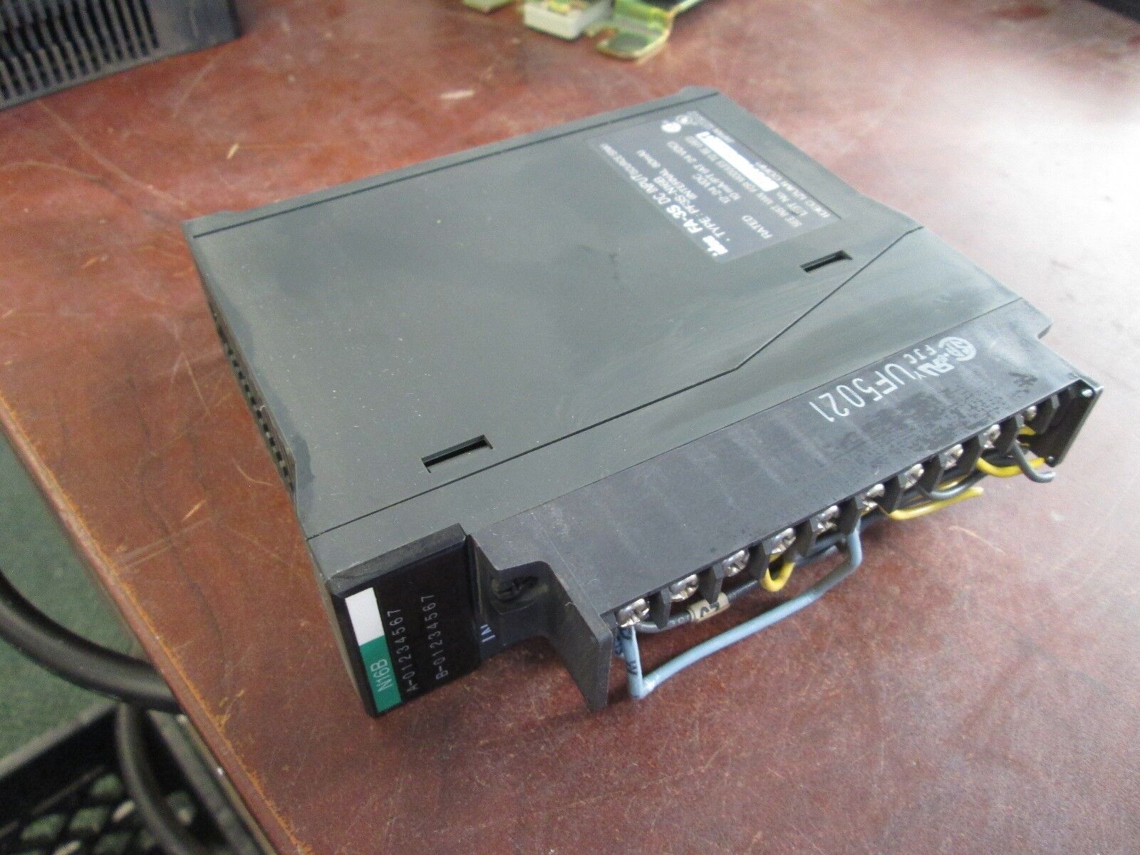 IDEC Input Module PF3S-N16B 12-24VDC 10mA/PT Internal: 80mA Used