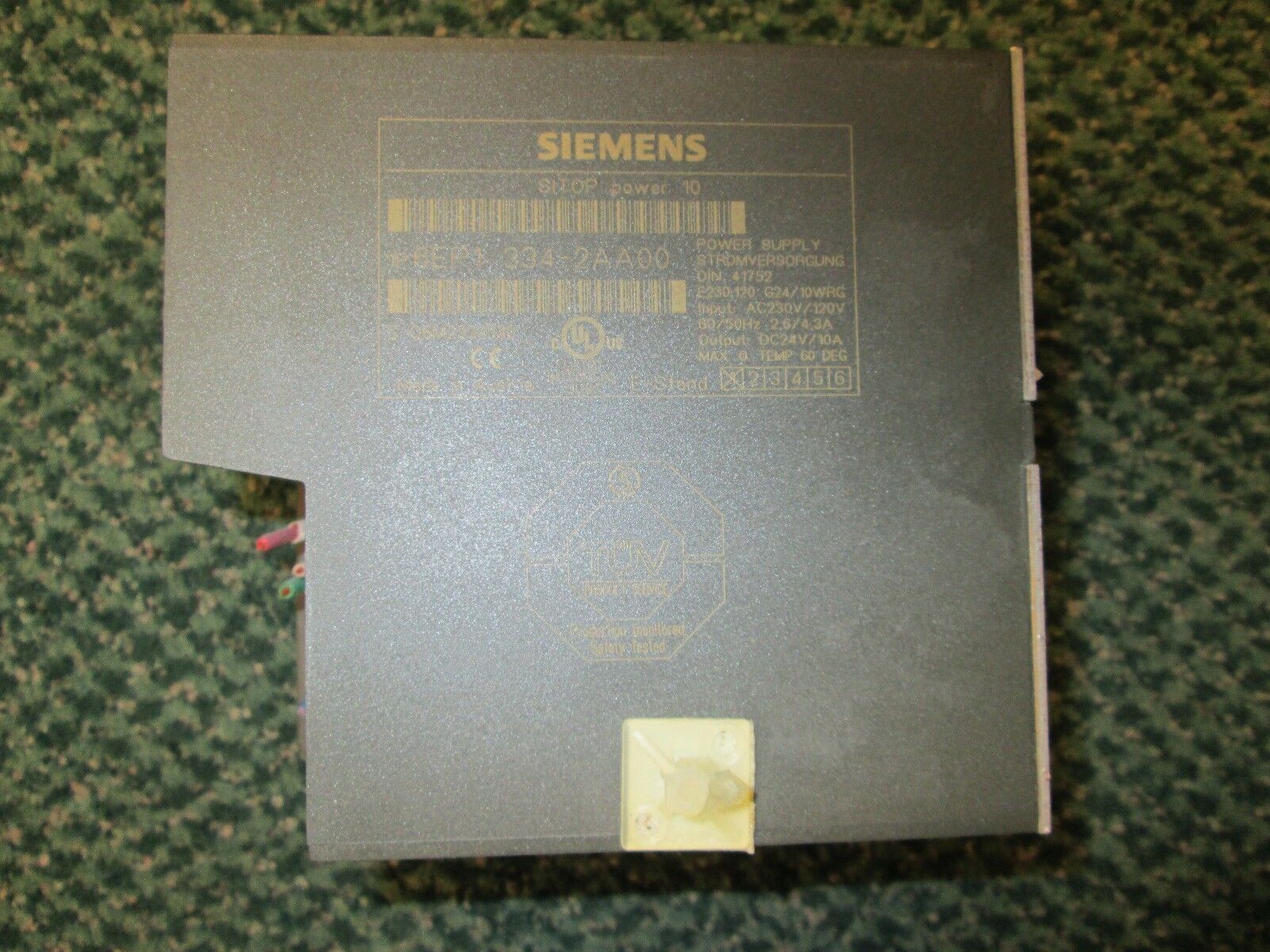 Siemens SITOP Power Supply 6EP1 334-2AA00 Used