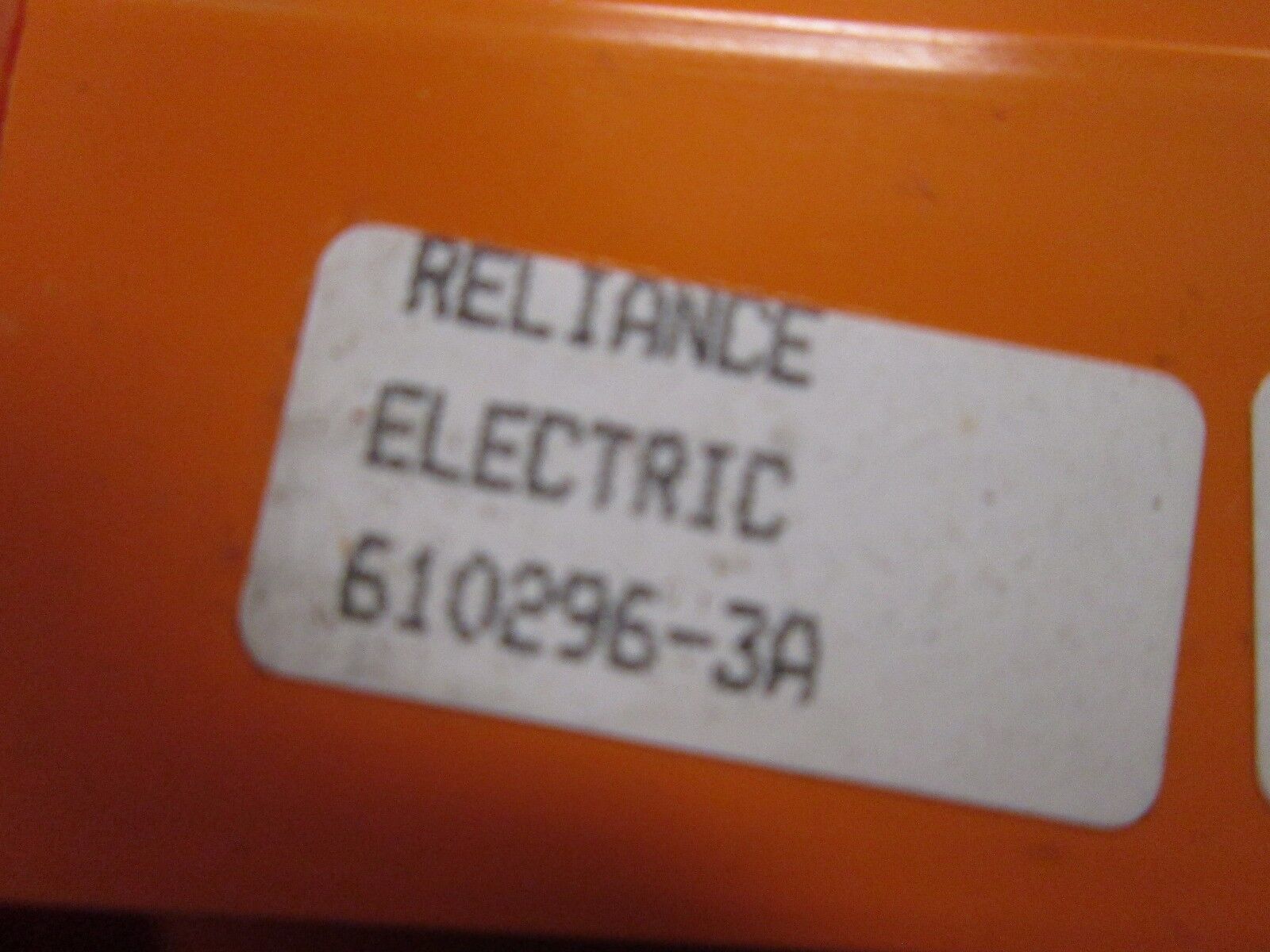 Reliance Electric Terminal Board 610296-3A Used