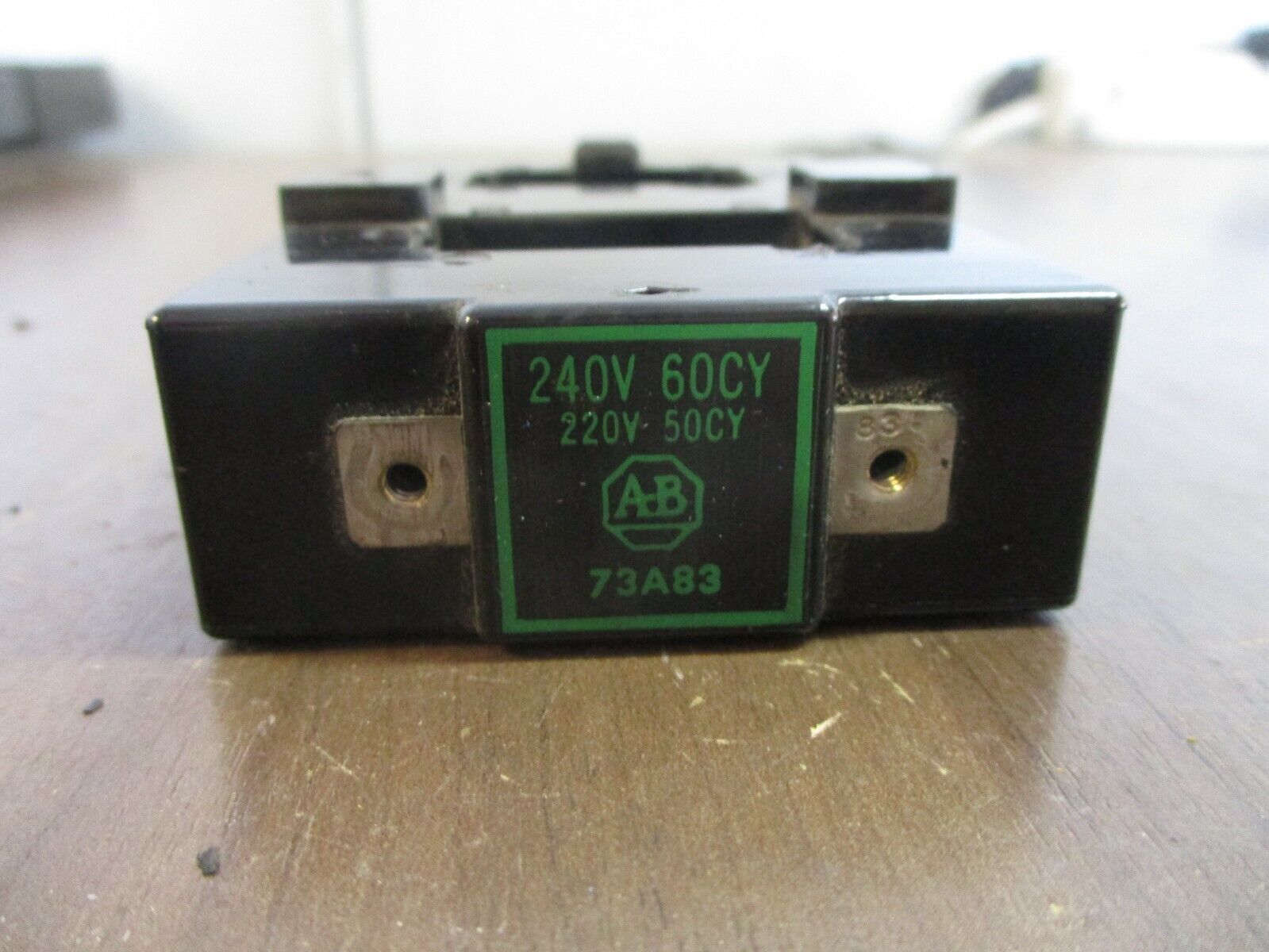 Allen-Bradley Magnetic Coil 73A83 240V@60Hz 220V@50Hz *No Terminal Screws* Used