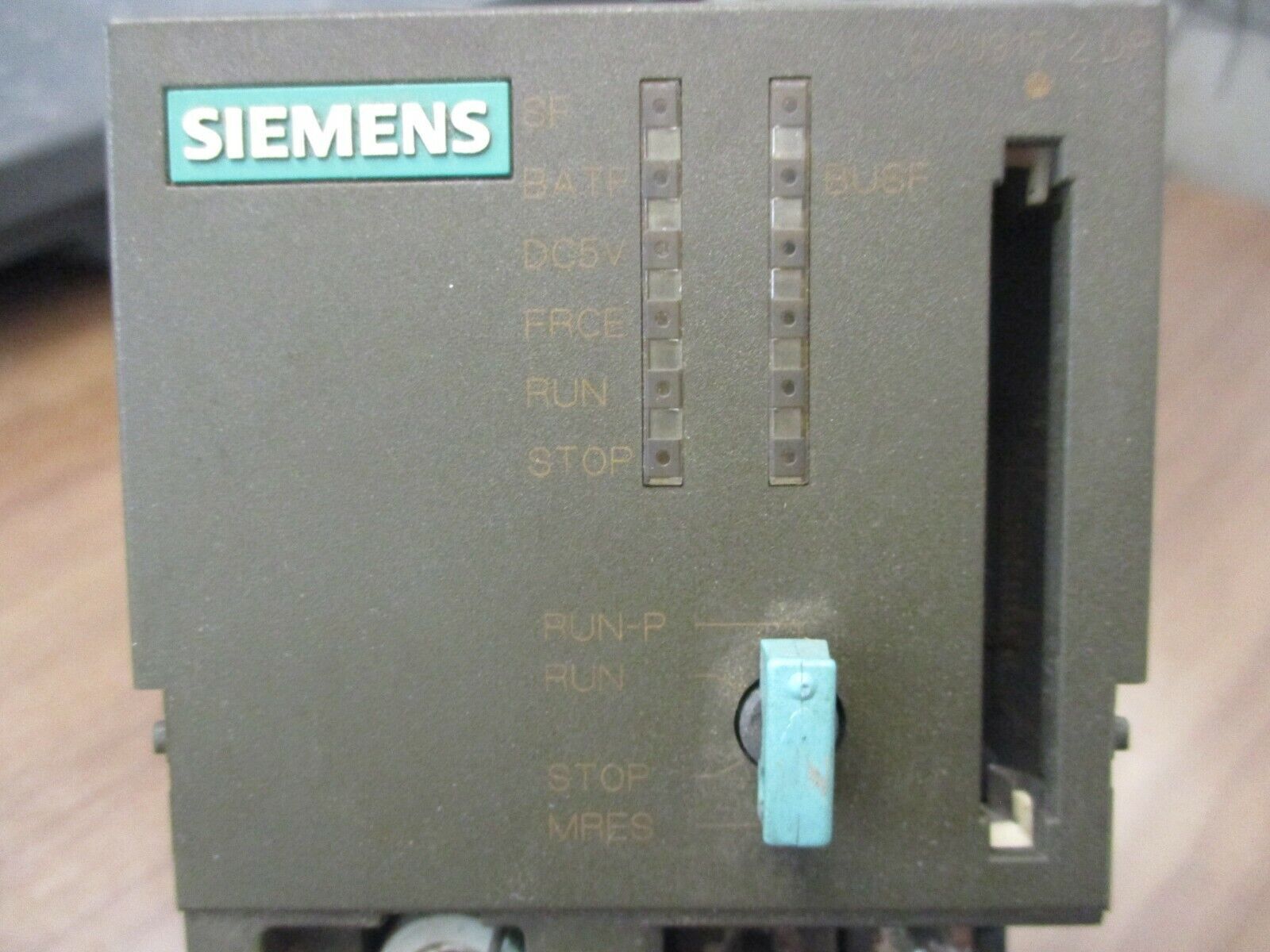 Siemens Simatic S7 CPU Module 6ES7 315-2AF03-0AB0 24VDC 0.9A *No Cover* Used