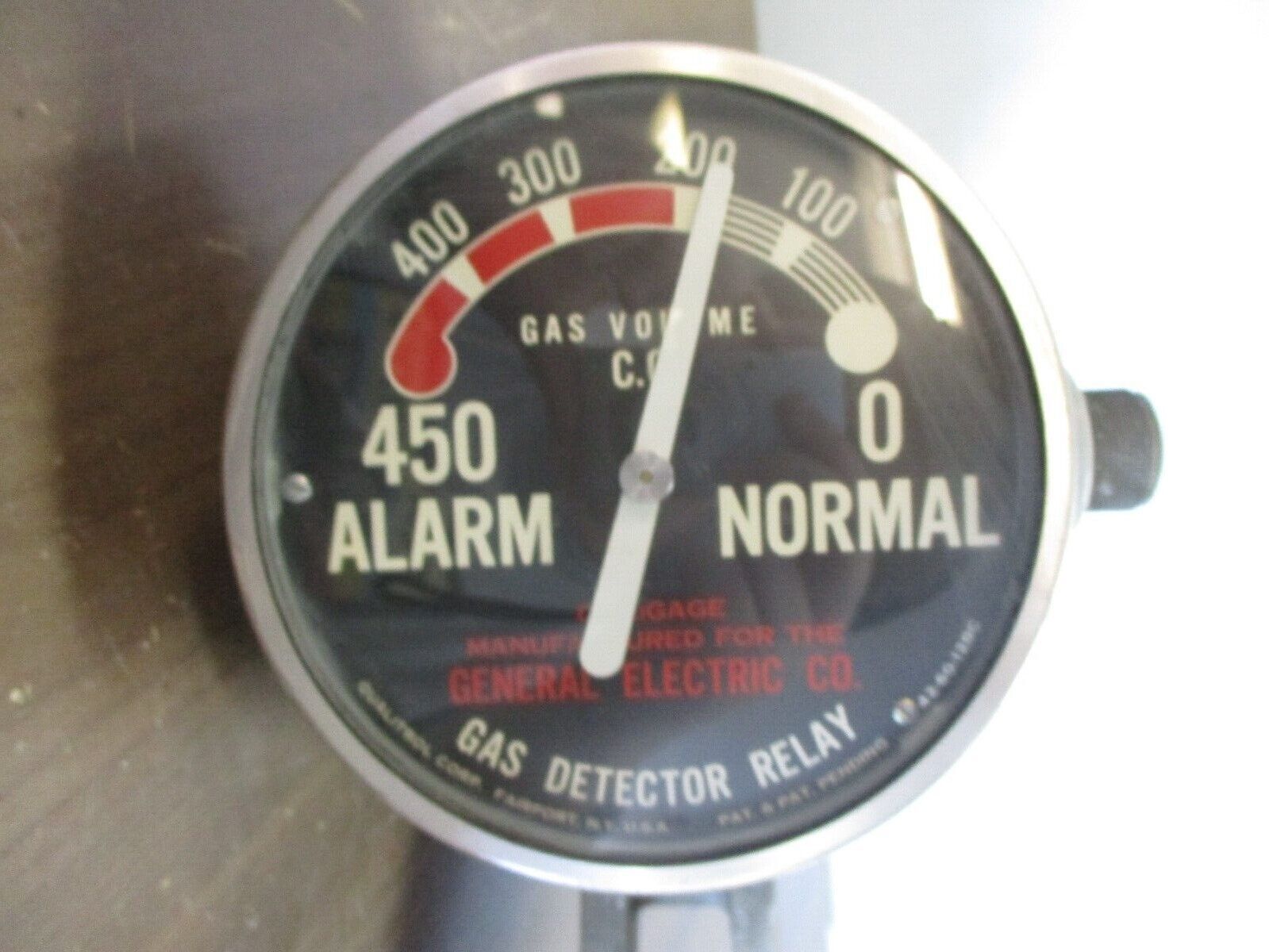 GE Gas Detector Relay 42-60-12BC Used